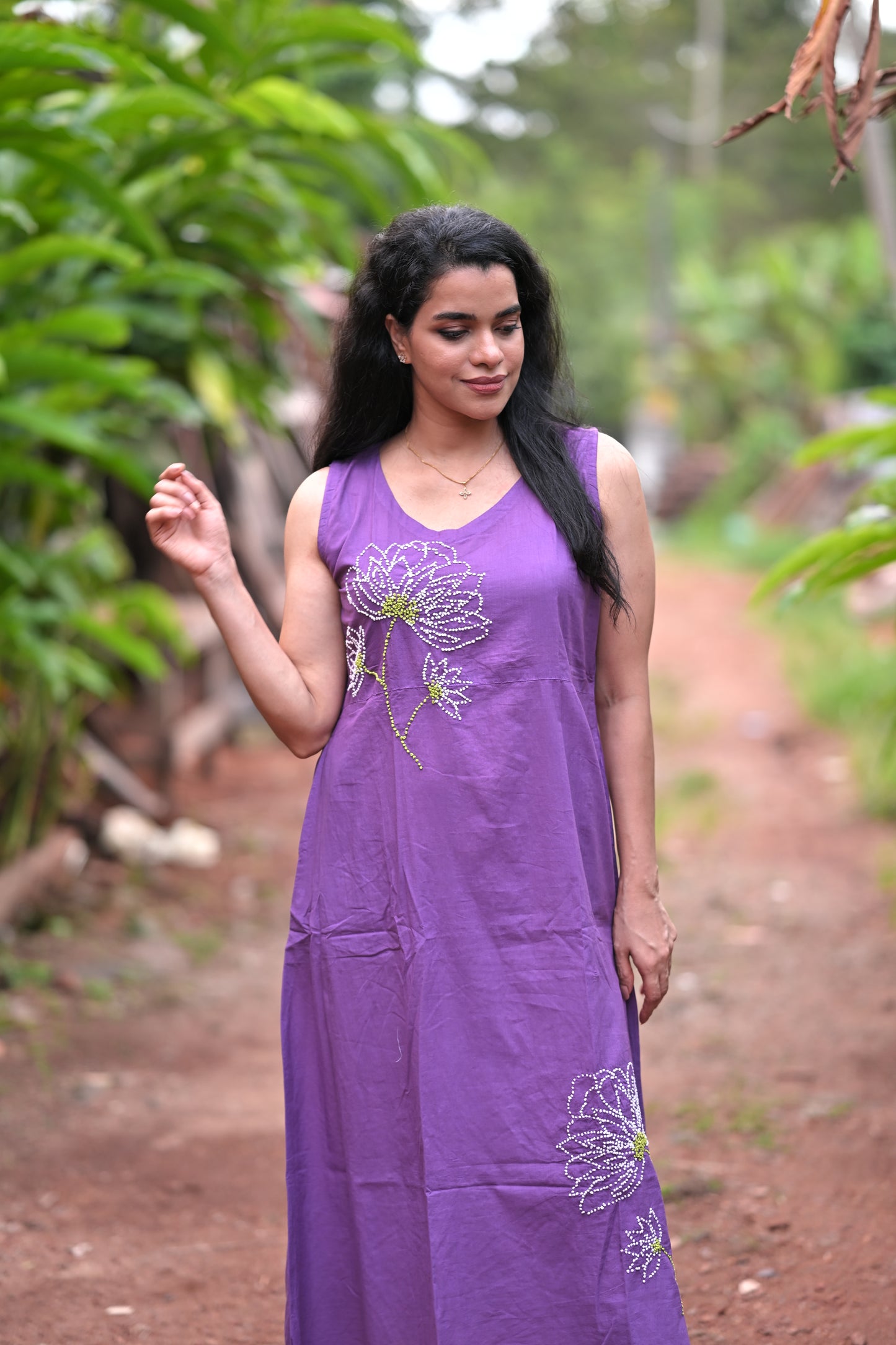 Glow Dress PRE-ORDER - Dark Lavender