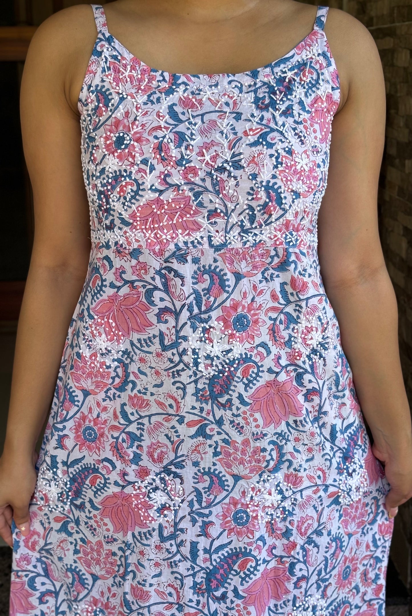 Sleeveless A-line Dress PRE-ORDER - Varnika
