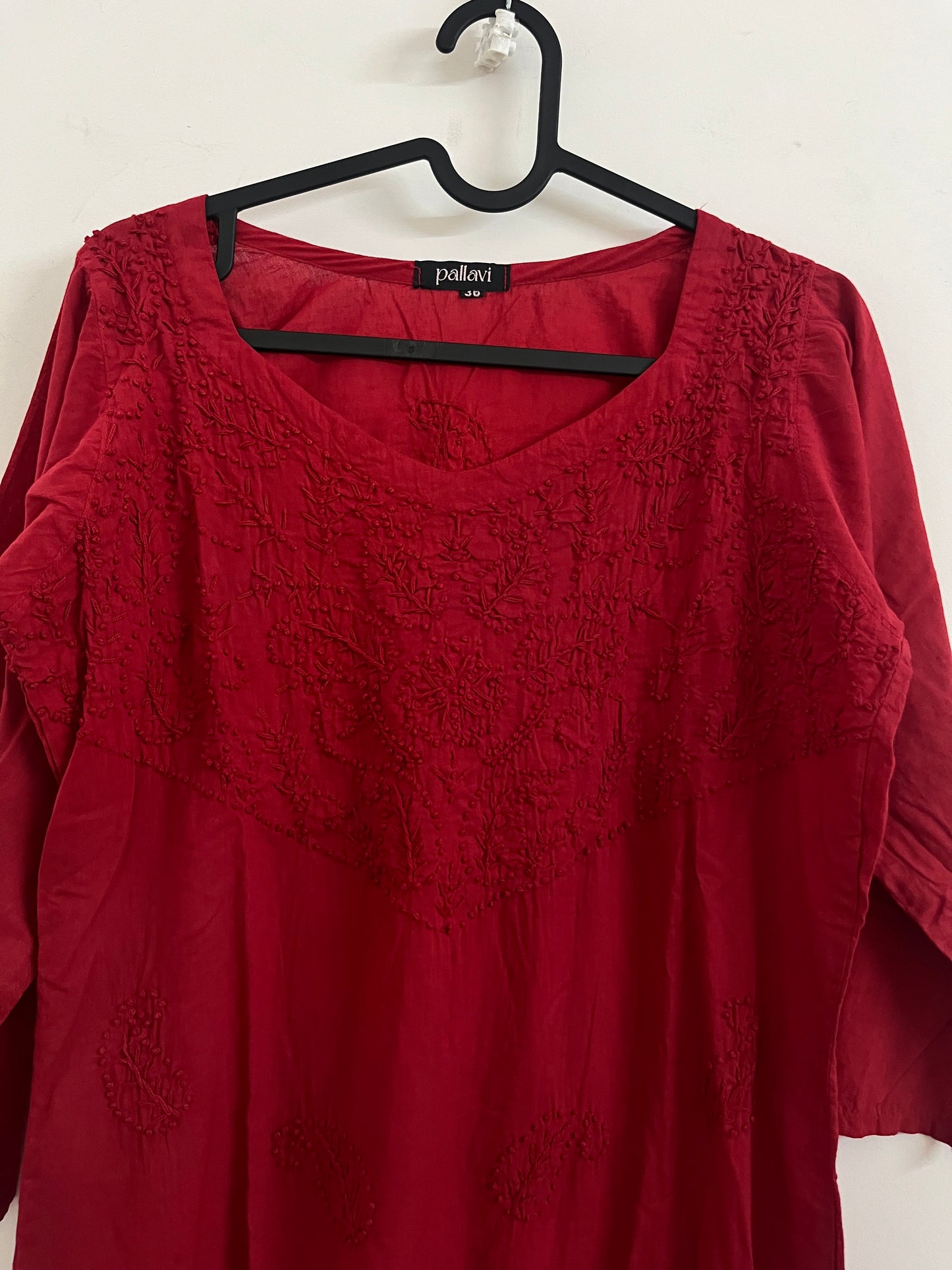 Straight Kurti PRE-ORDER - Red