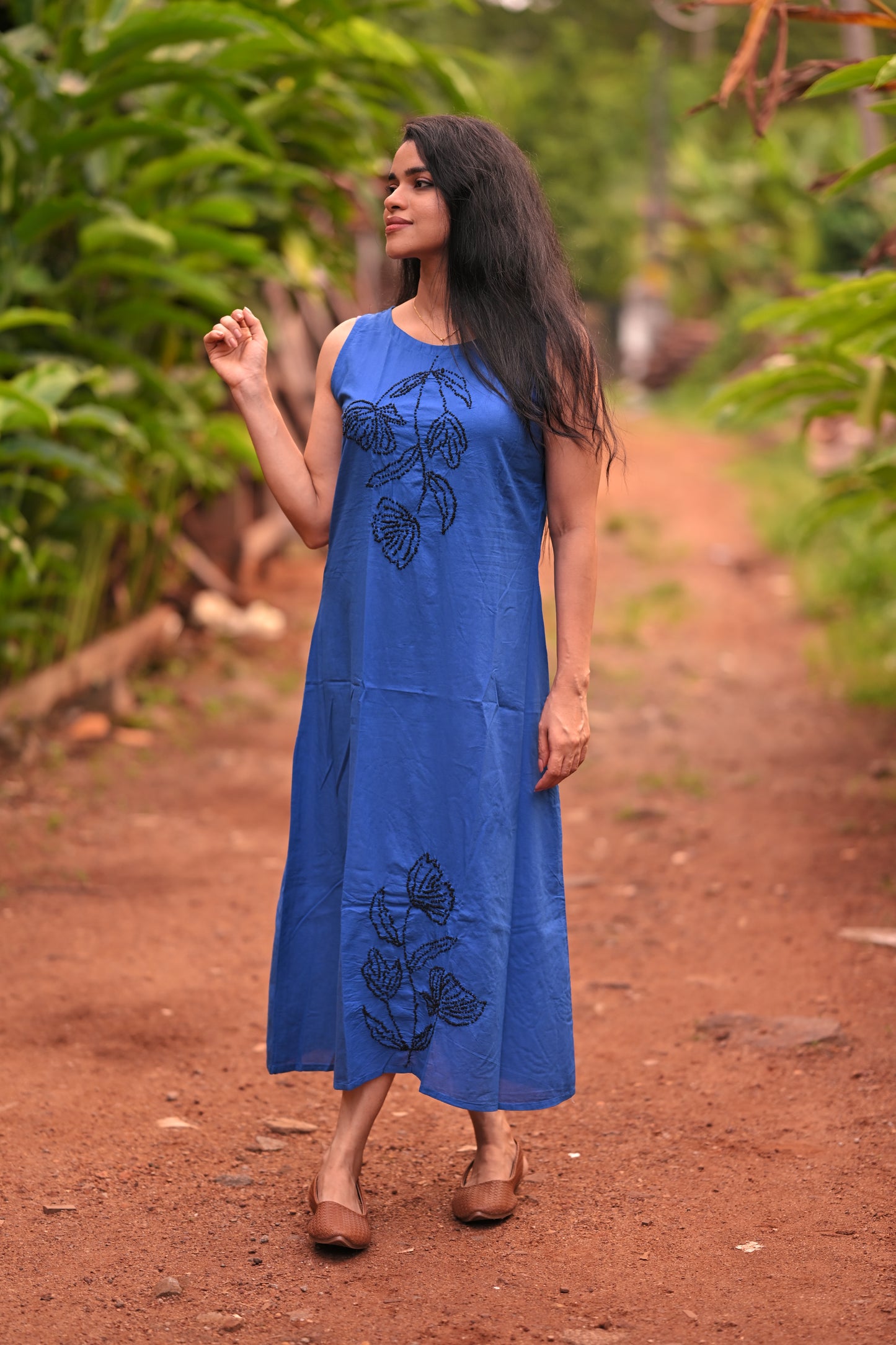 Chameli Charm Dress PRE-ORDER - Royal Blue