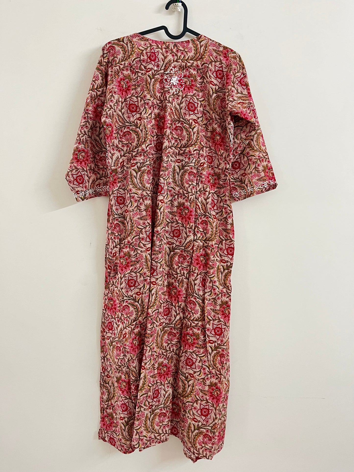 Aliya Cut Dress PRE-ORDER - Floral Peach Red
