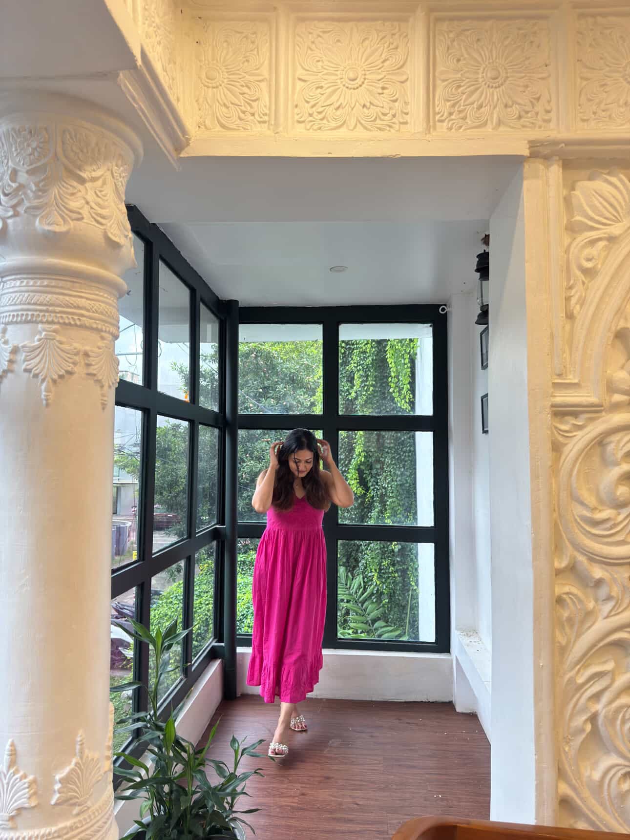 Garden whispers Dress PRE-ORDER - Hot Pink