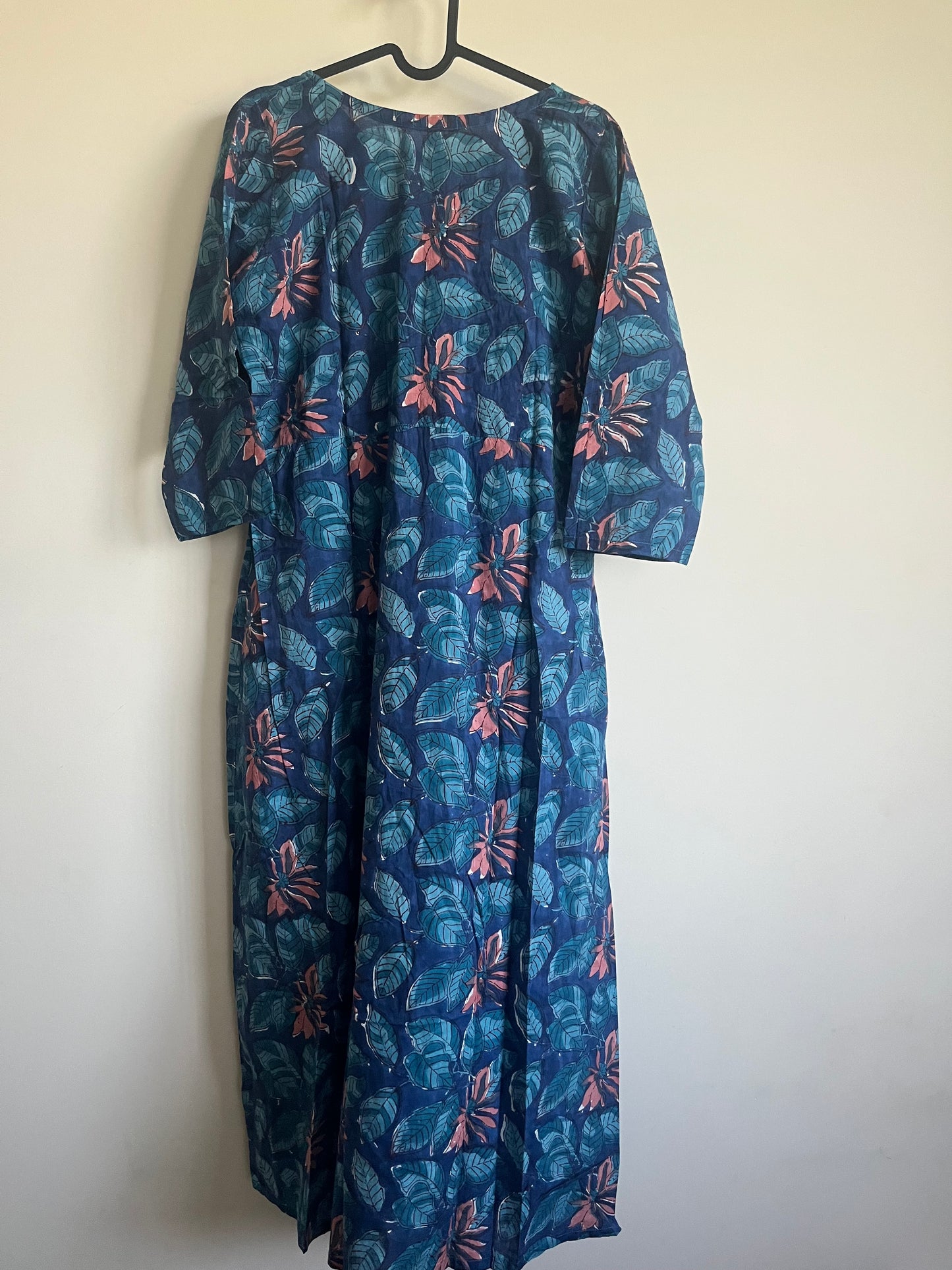 Pleated Angrakha dress - Neelima