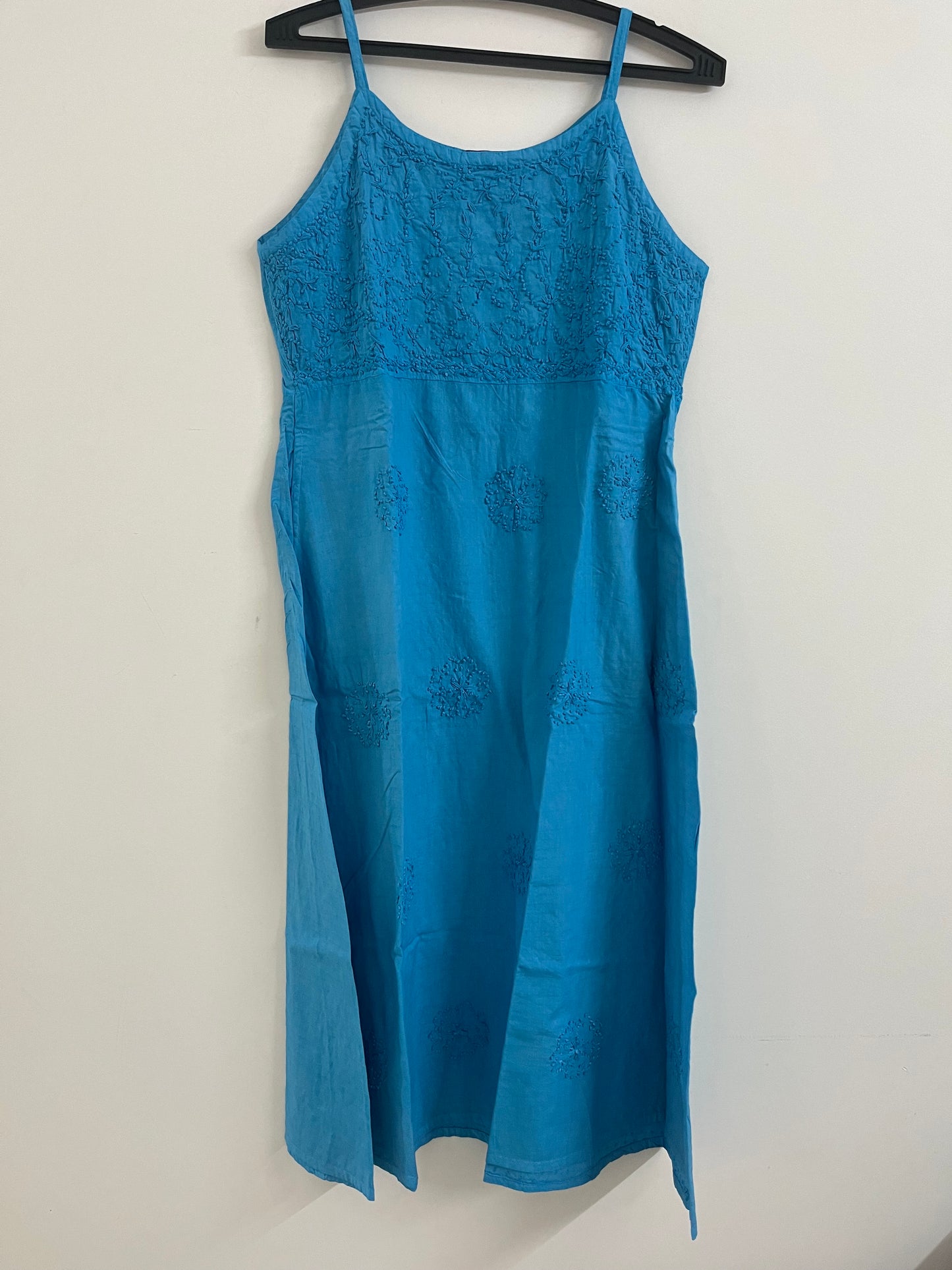 Sleeveless A-line Dress PE-ORDER - Skyblue