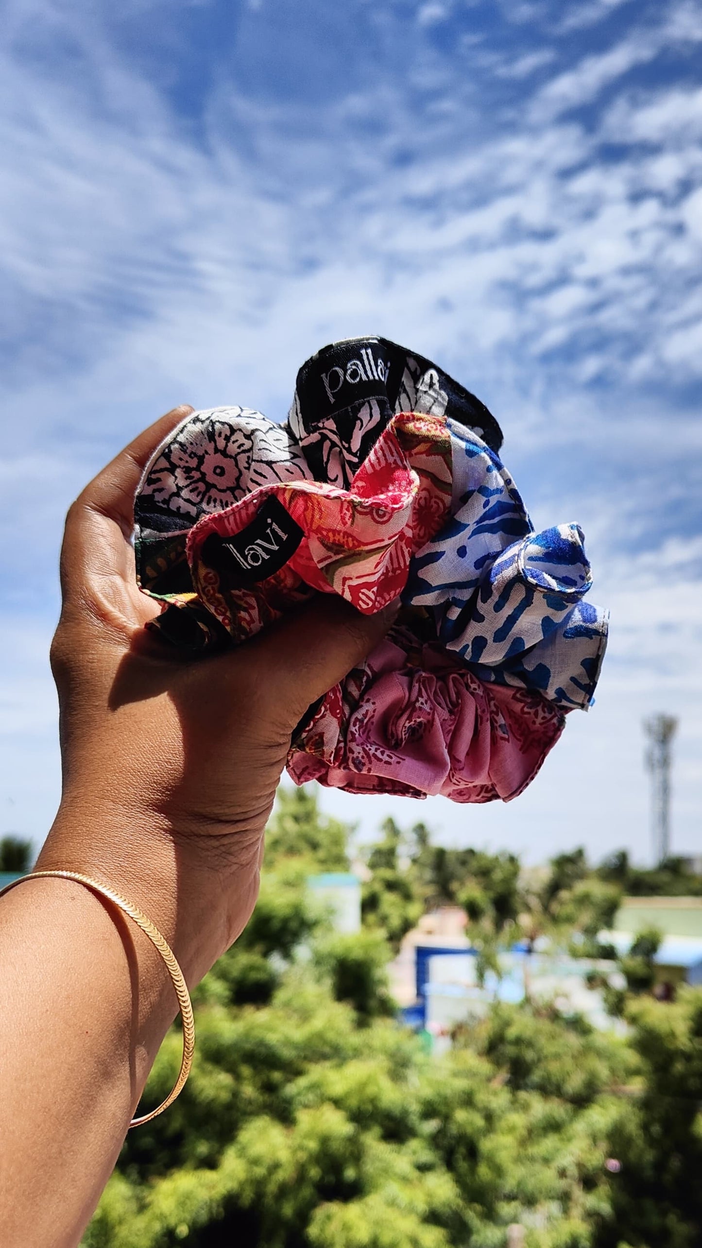 Patch Scrunchy