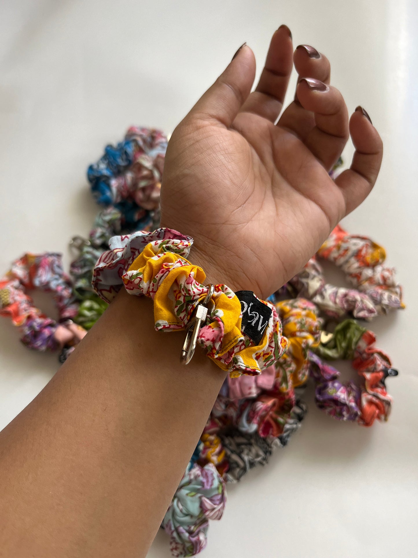 Scrunchy Keychain