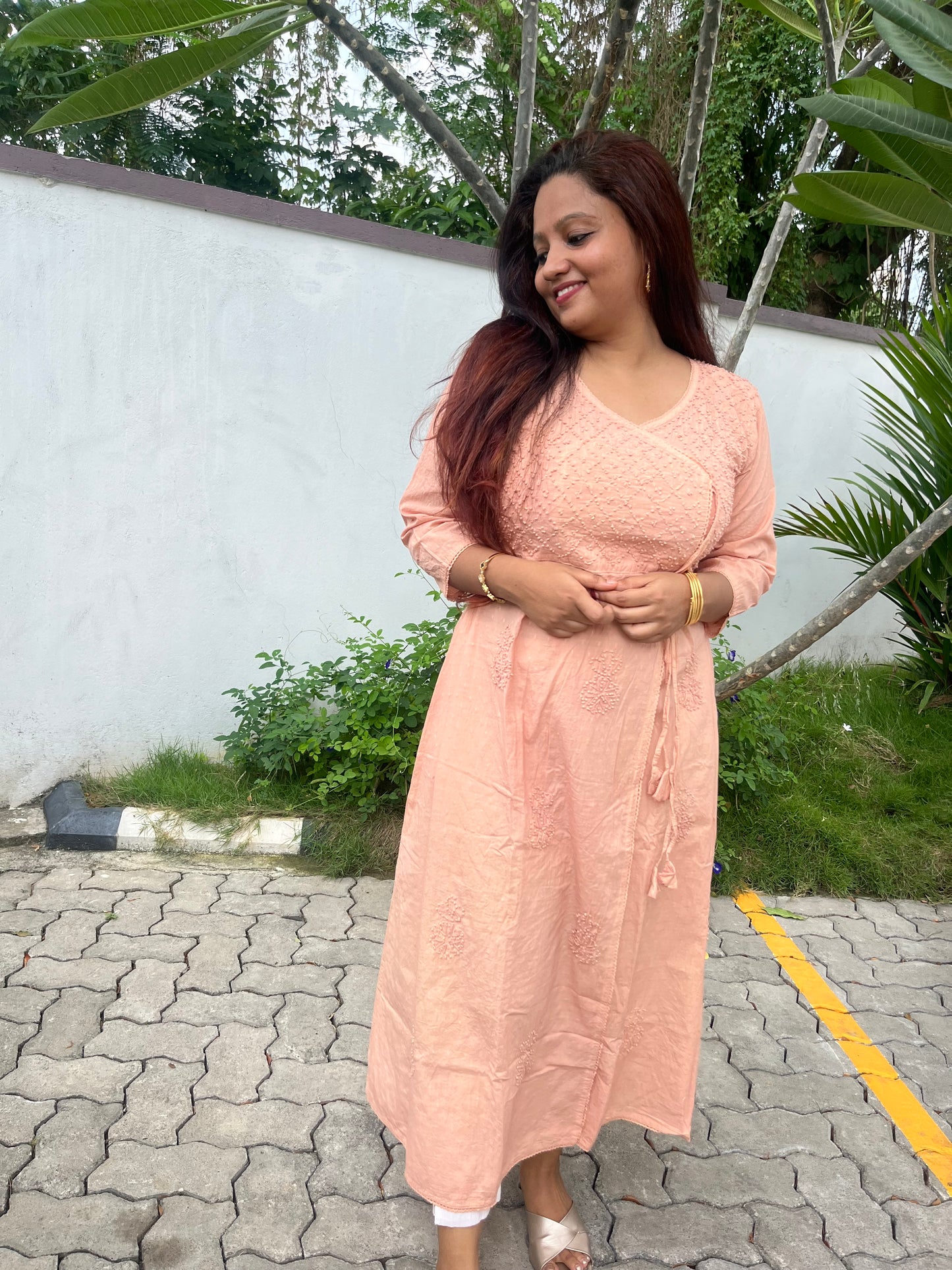 Angrakha - Light Peach