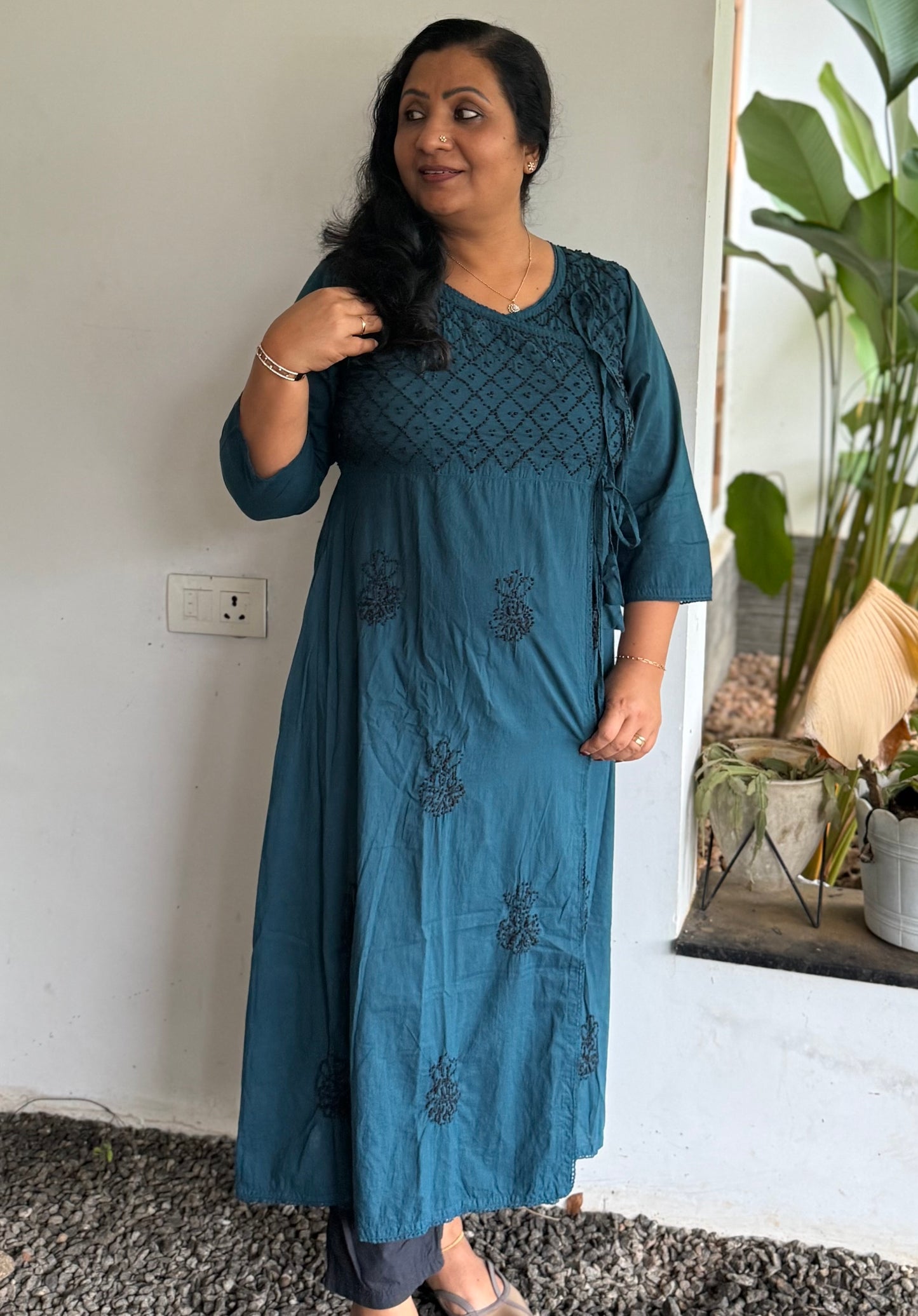 Angrakha - Black knots on Midnight Blue