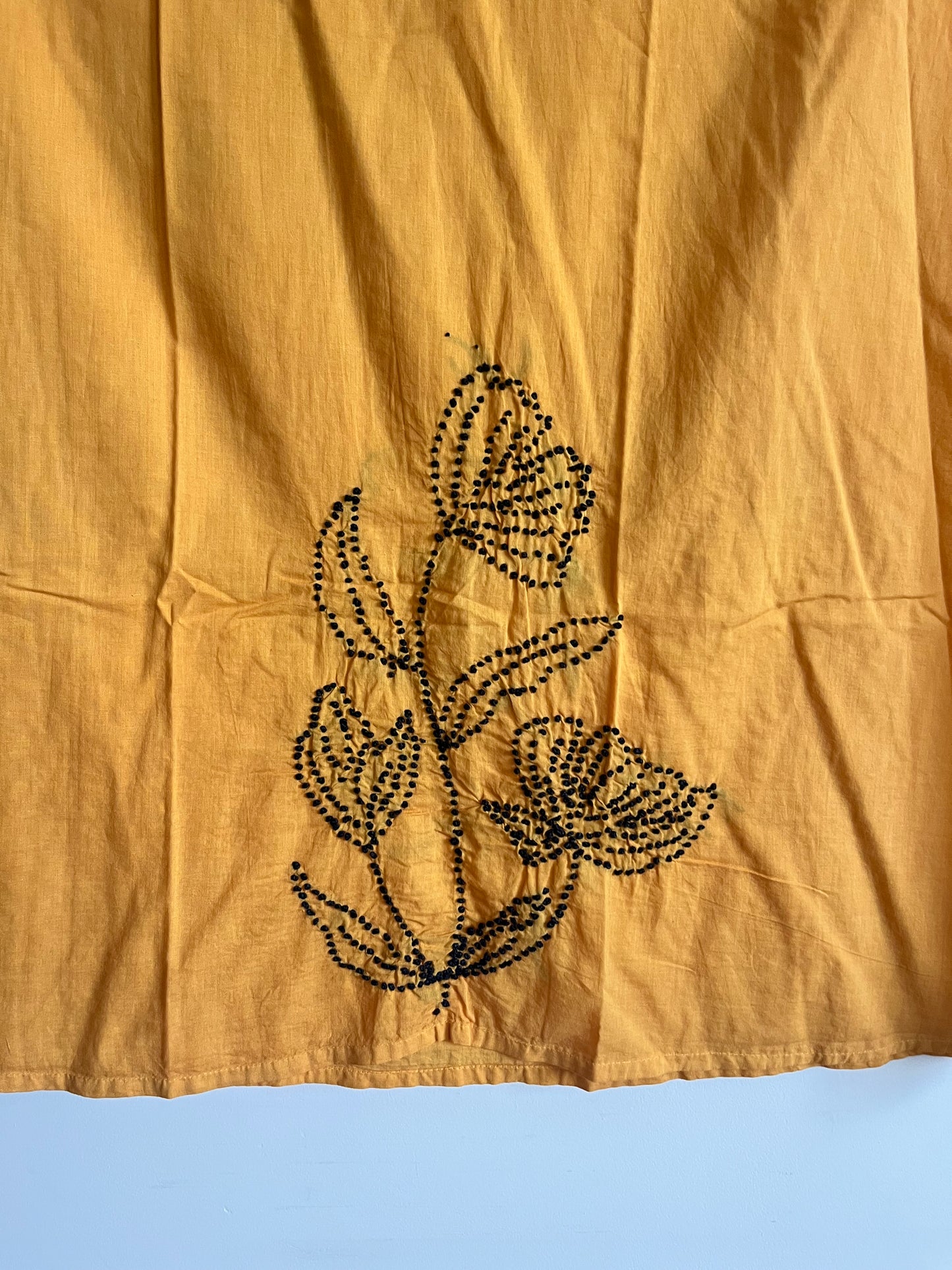 Chameli Charm Dress - Mustard Yellow