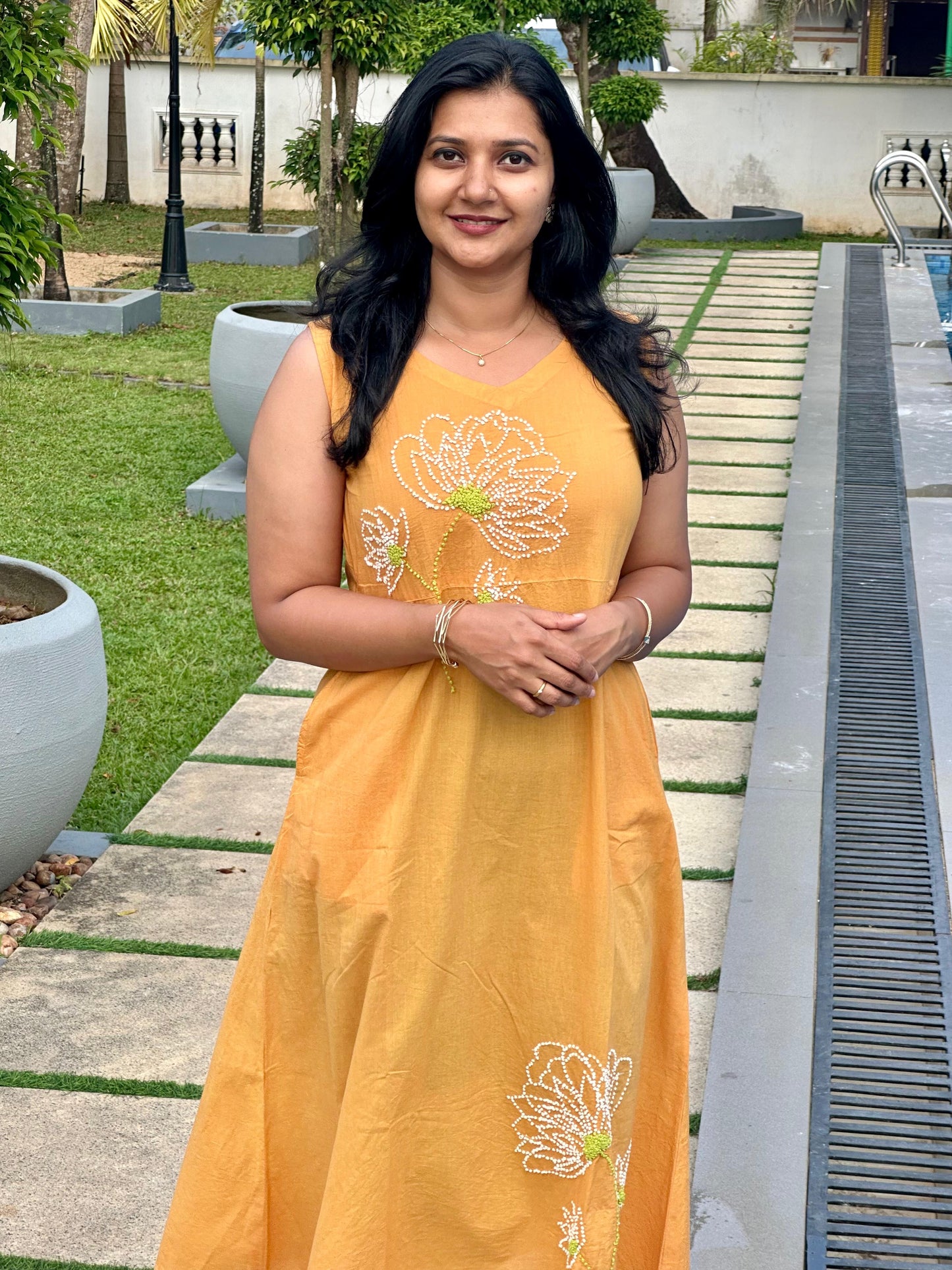 Glow Dress PRE-ORDER - Mustard Yellow