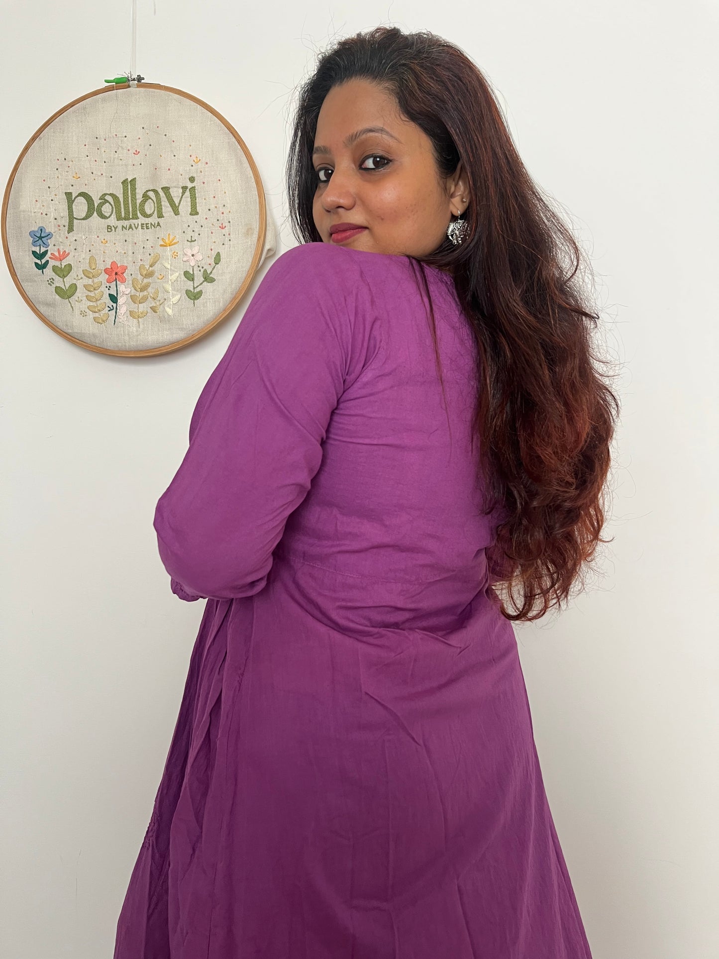 Aliya Cut Dress PRE-ORDER - Purple