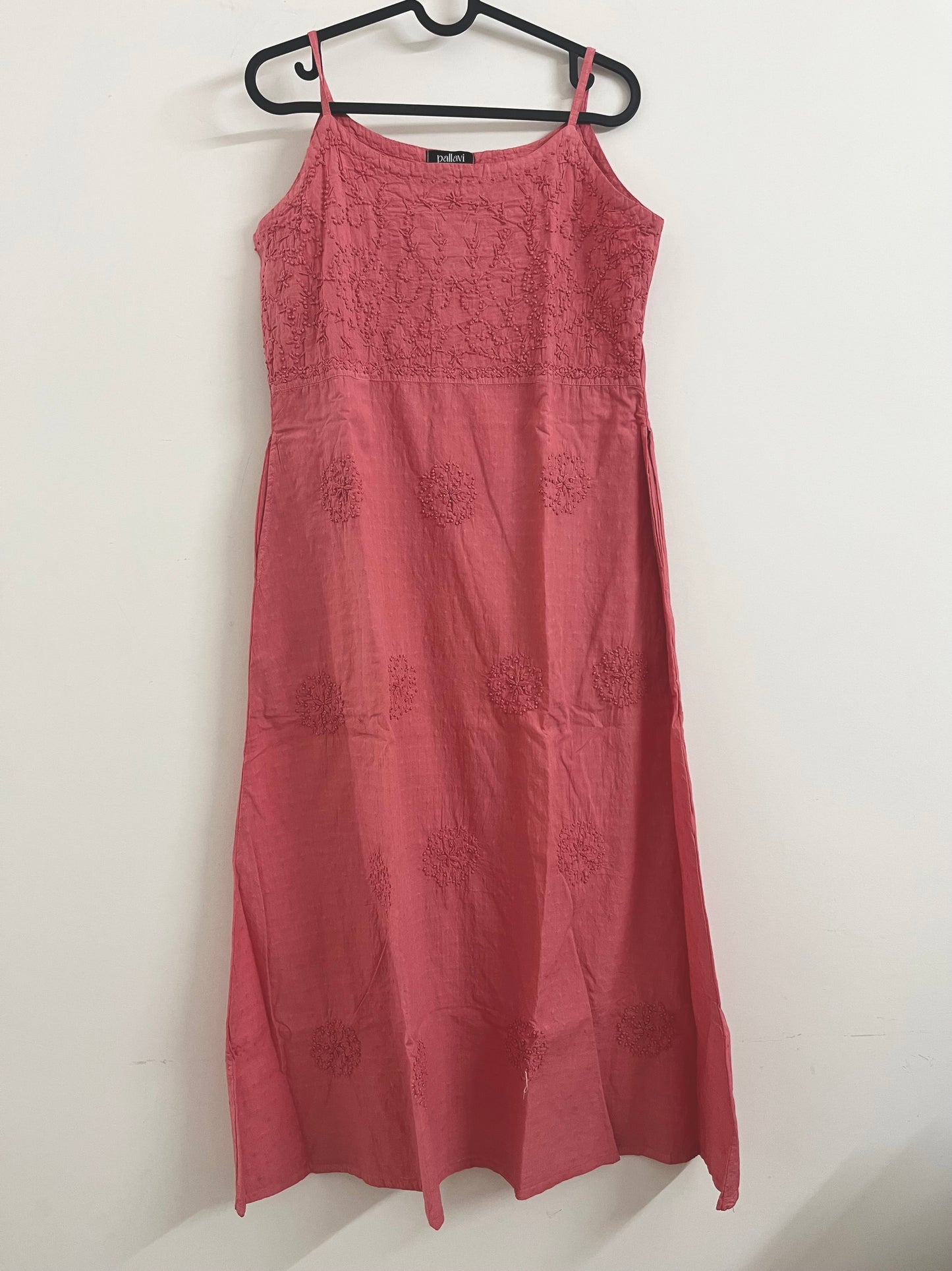 Sleeveless A-line Dress PRE-ORDER - Peach Pink