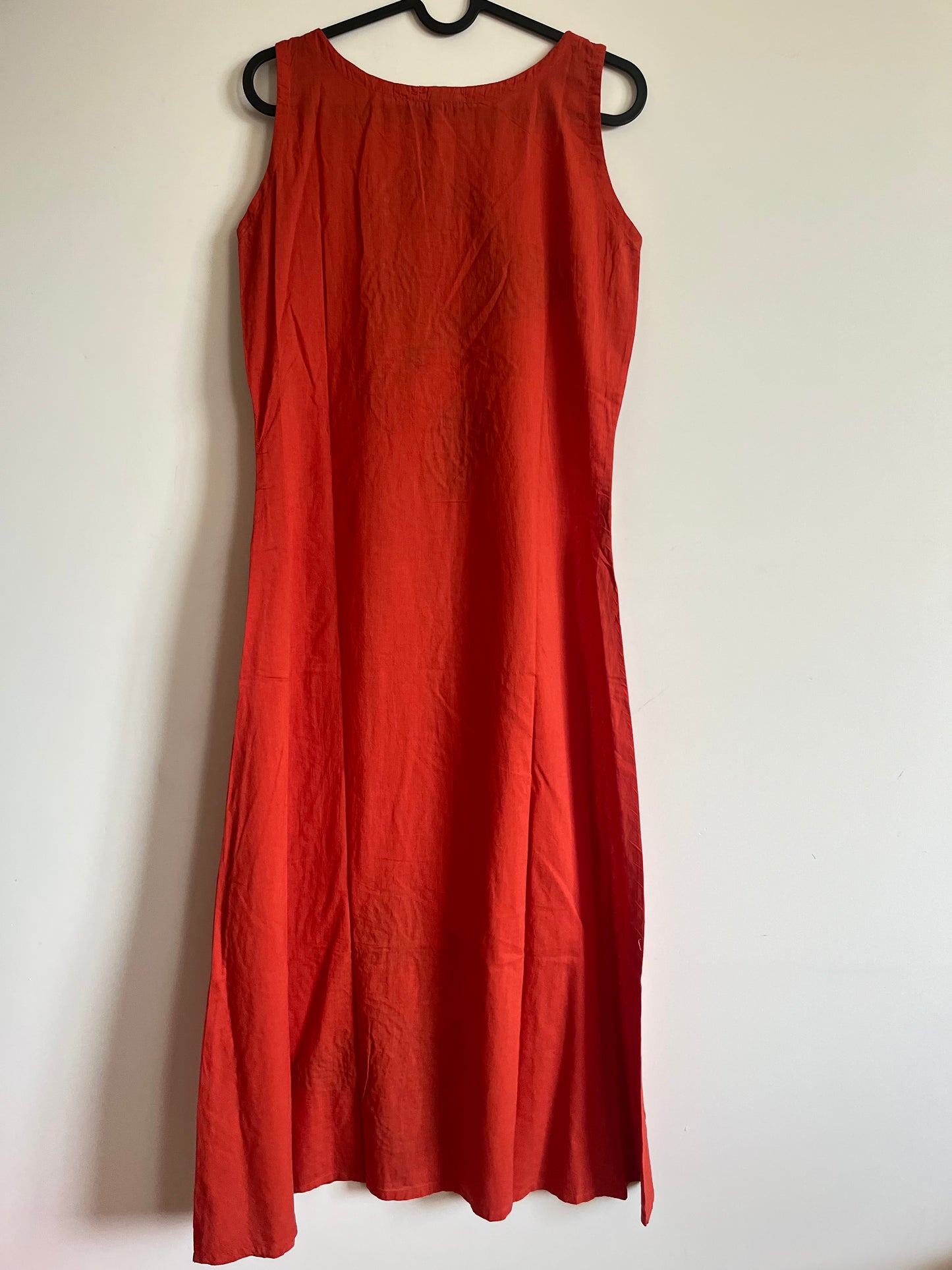 Chameli Charm Dress - Dark Rust Orange