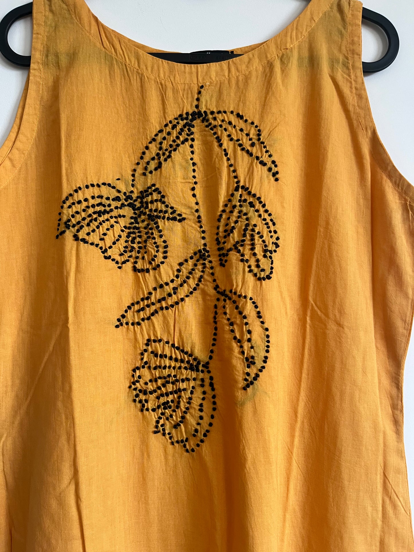 Chameli Charm Dress - Mustard Yellow
