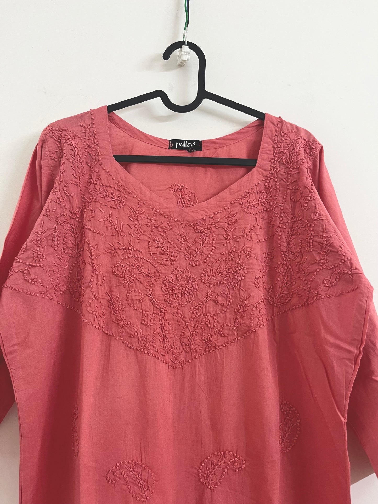 Straight Kurti PRE-ORDER - Peach Pink