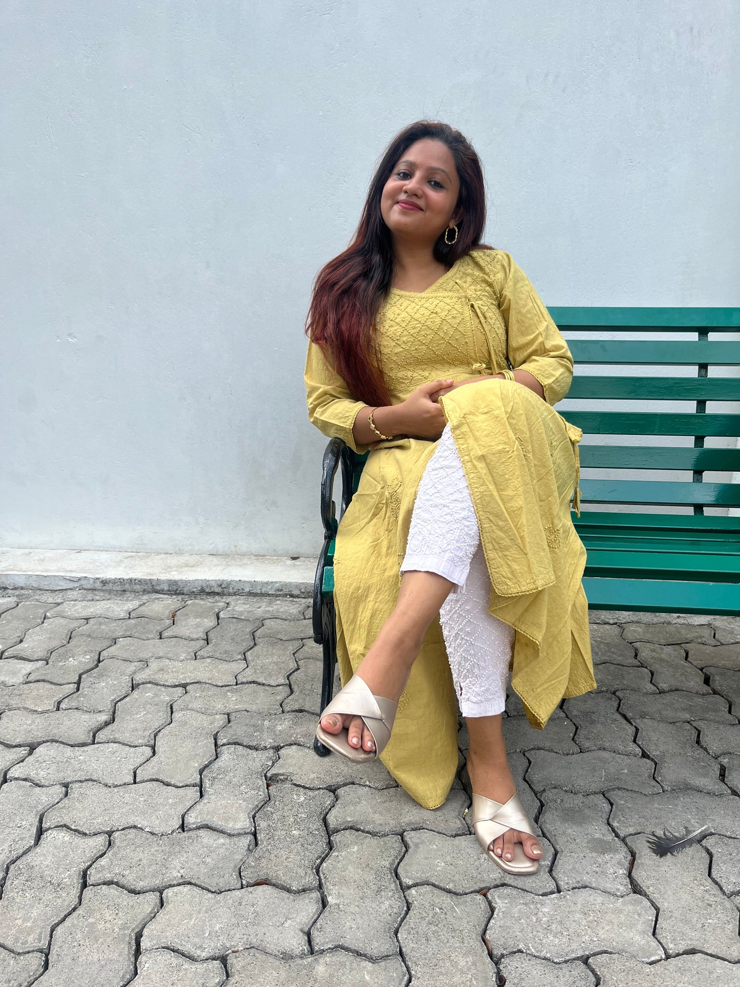 Angrakha PRE-ORDER -Lime Yellow