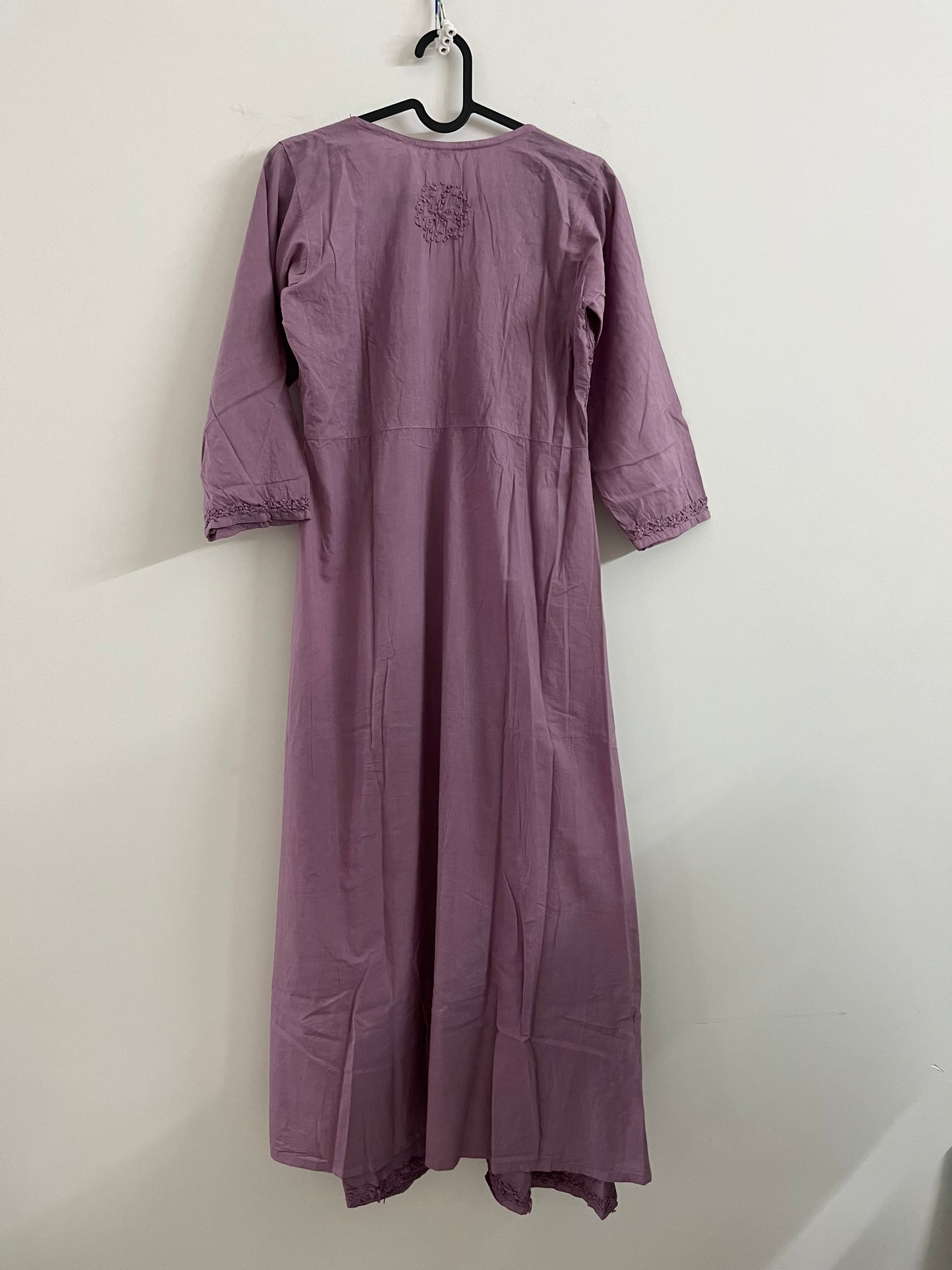 Aliya Cut Dress - Pale Lavender
