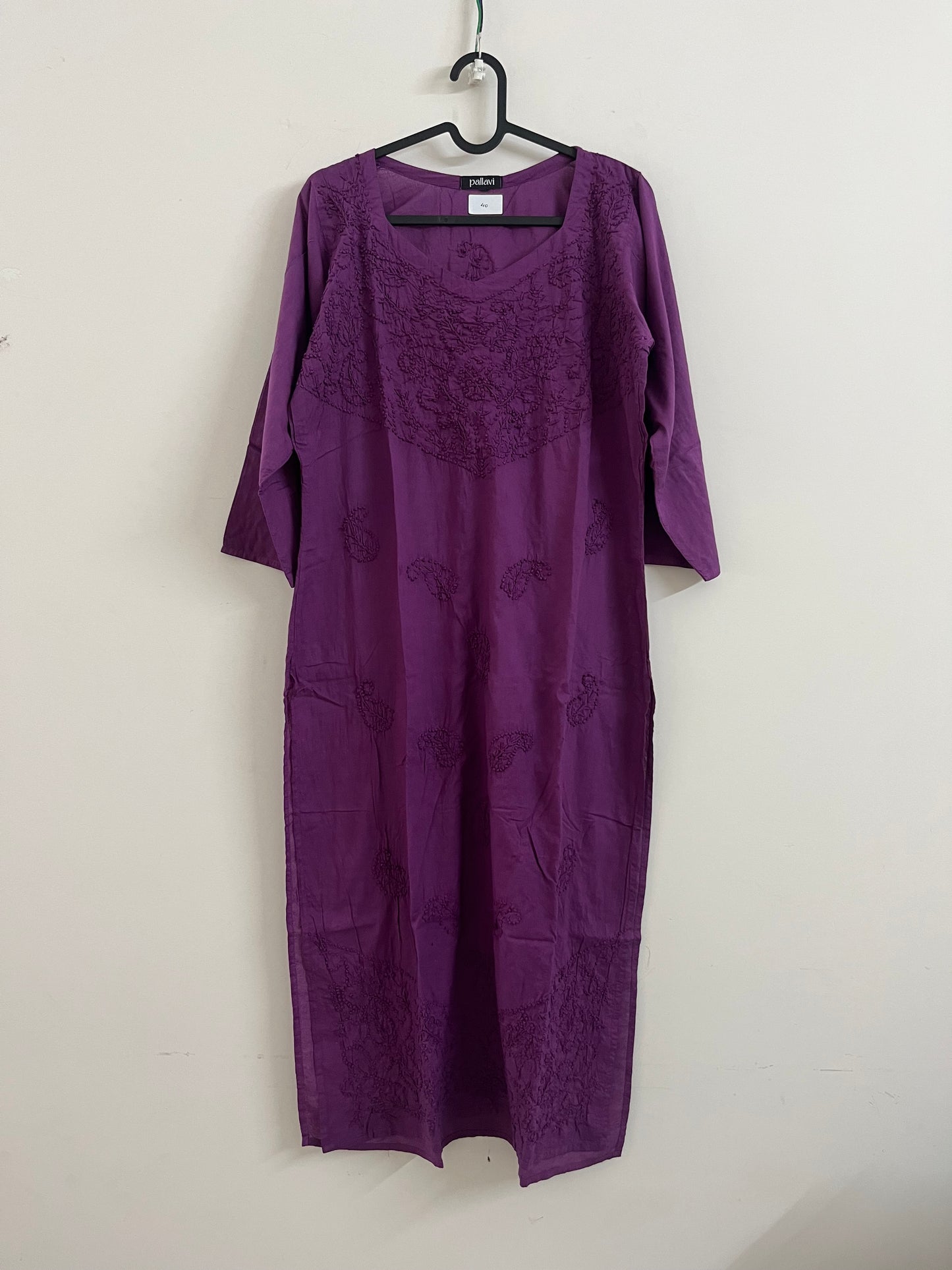 Straight Kurti PRE-ORDER - Purple