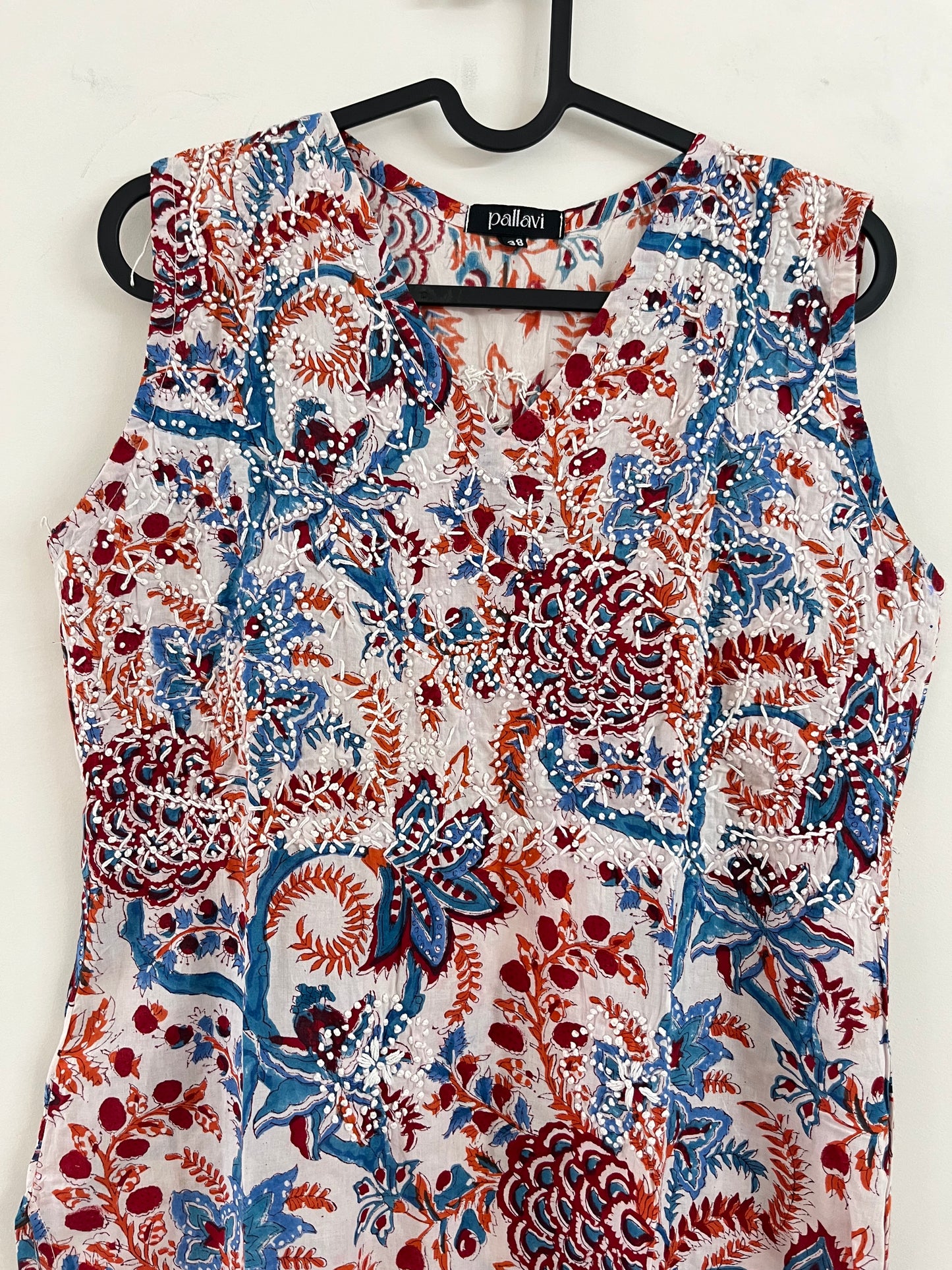 Straight Kurti Sleeveless PRE-ORDER - Rangoli