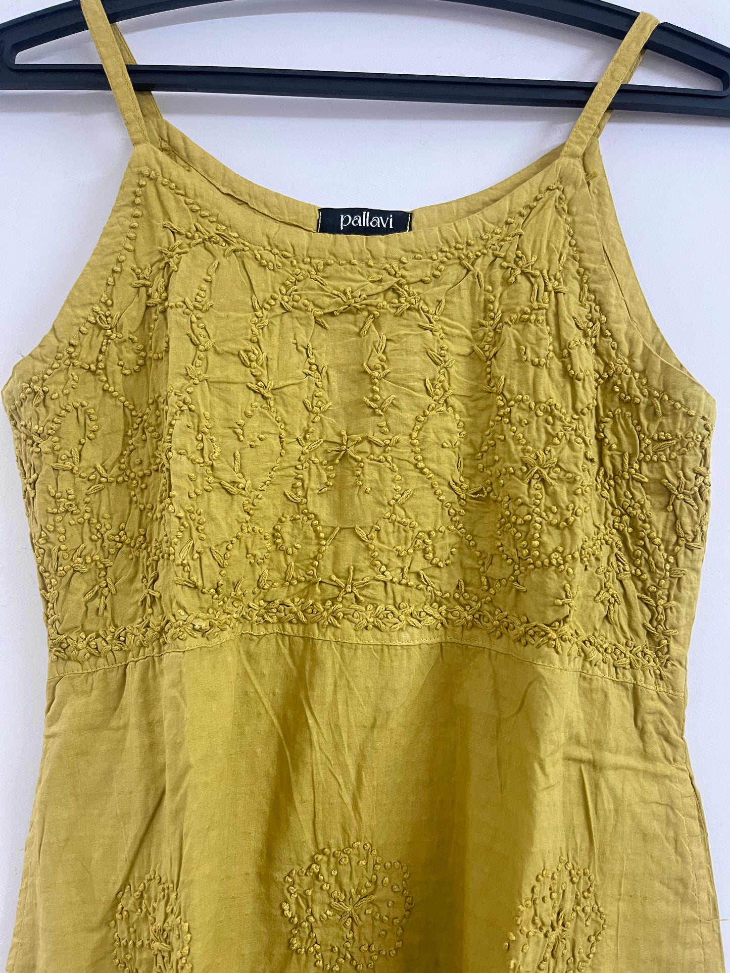 Sleeveless A-line Dress PRE-ORDER - Lime Yellow
