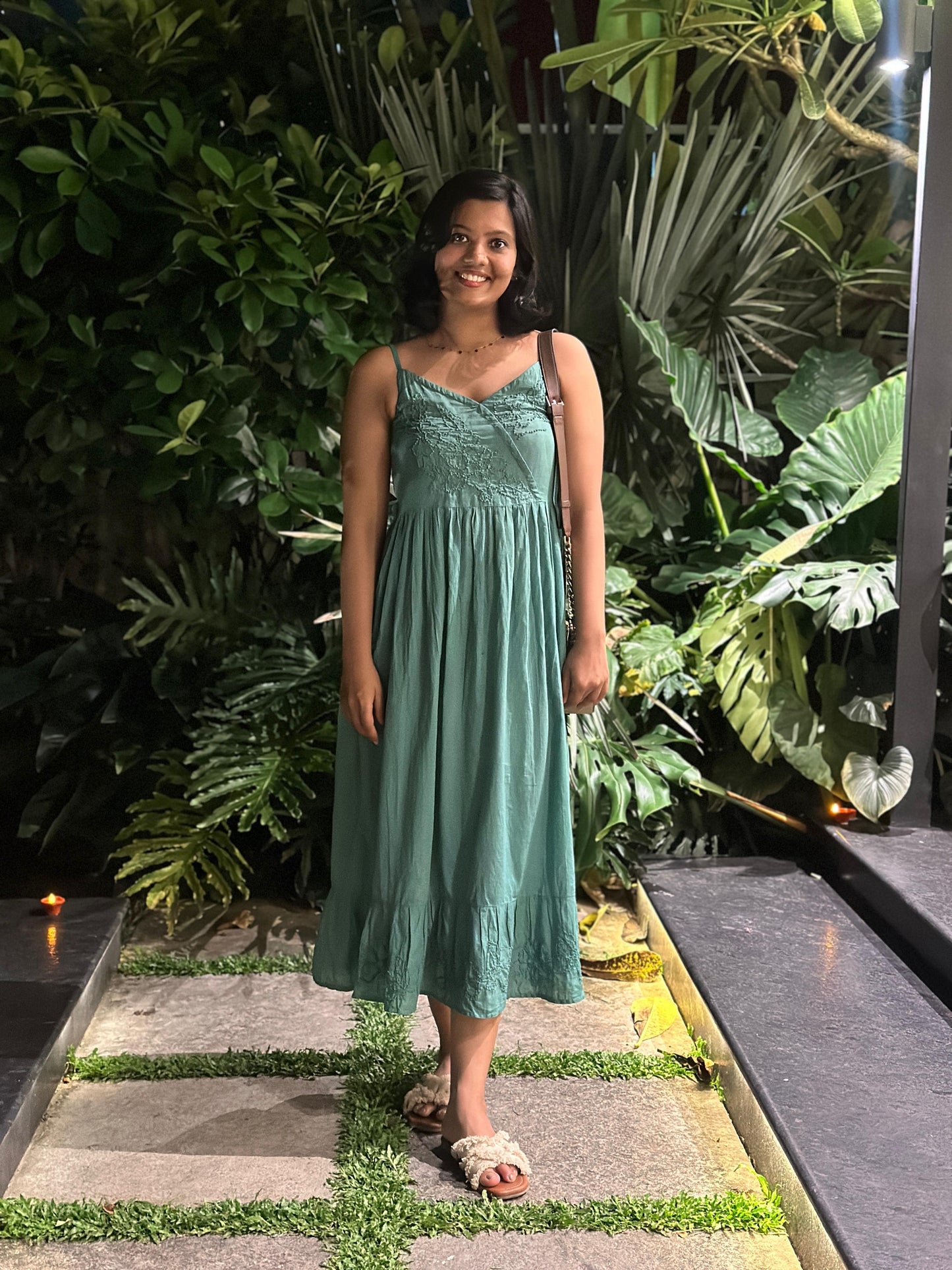 Garden whispers Dress PRE-ORDER - Teal