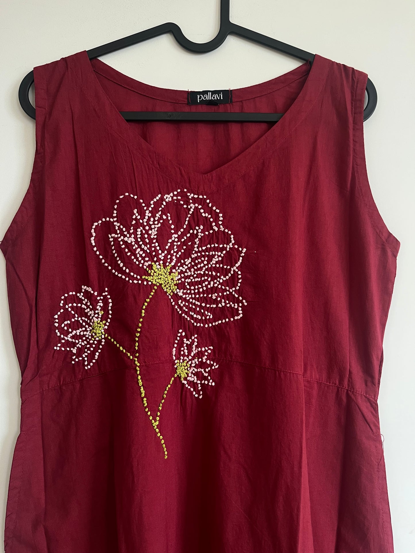 Glow Dress - Maroon
