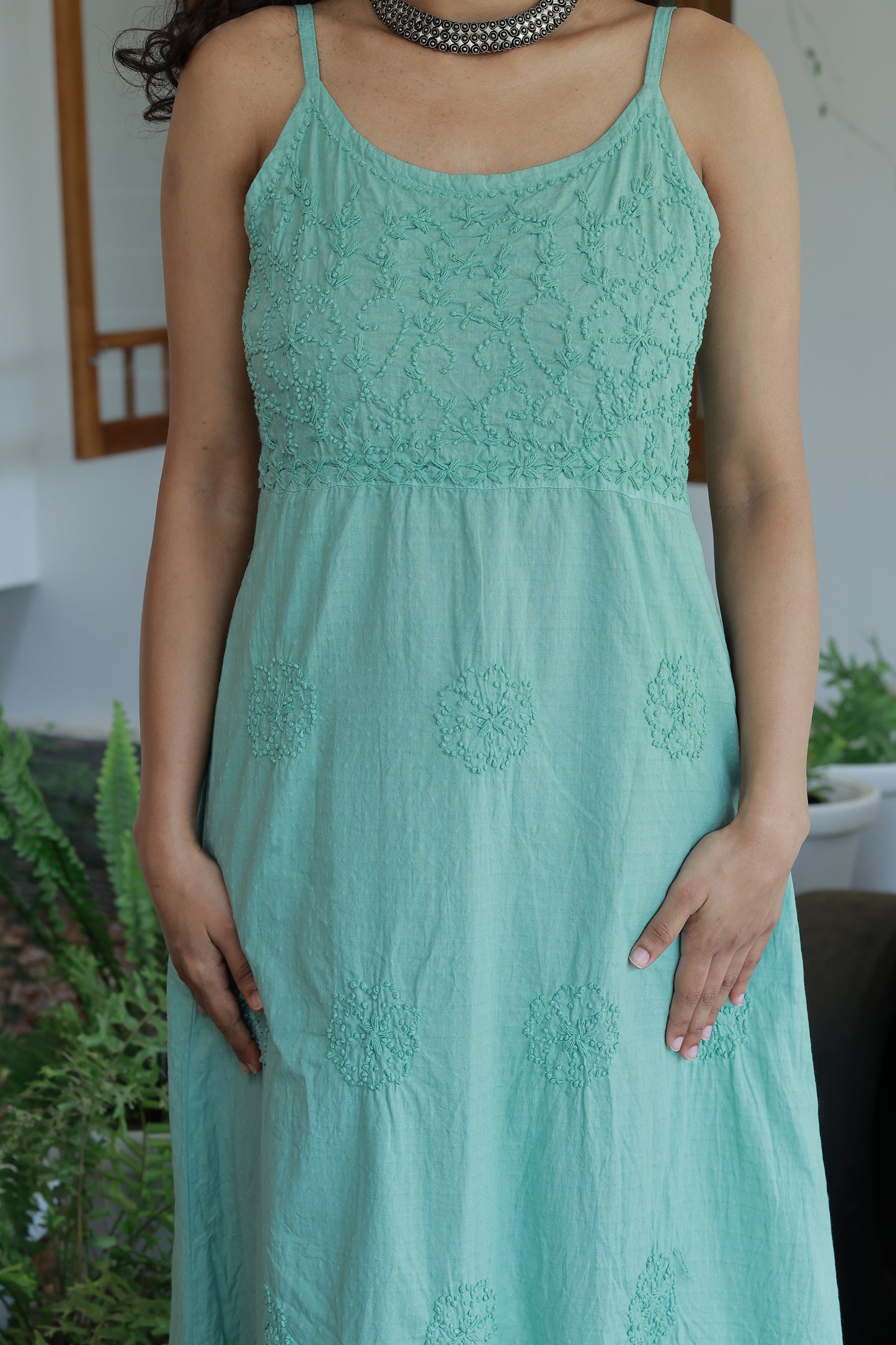 Sleeveless A-line Dress PRE-ORDER - Mint Green