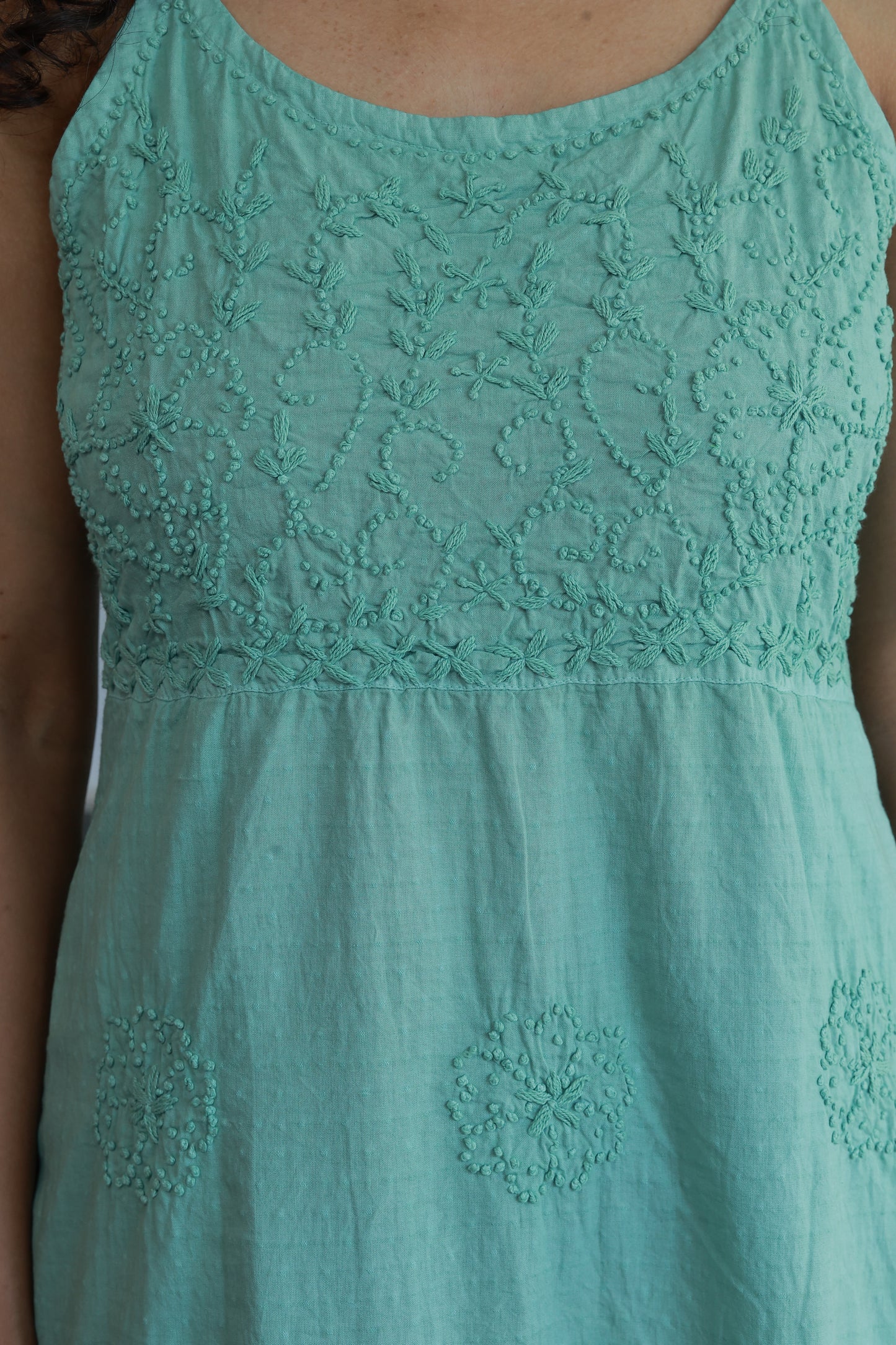 Sleeveless A-line Dress PRE-ORDER - Mint Green
