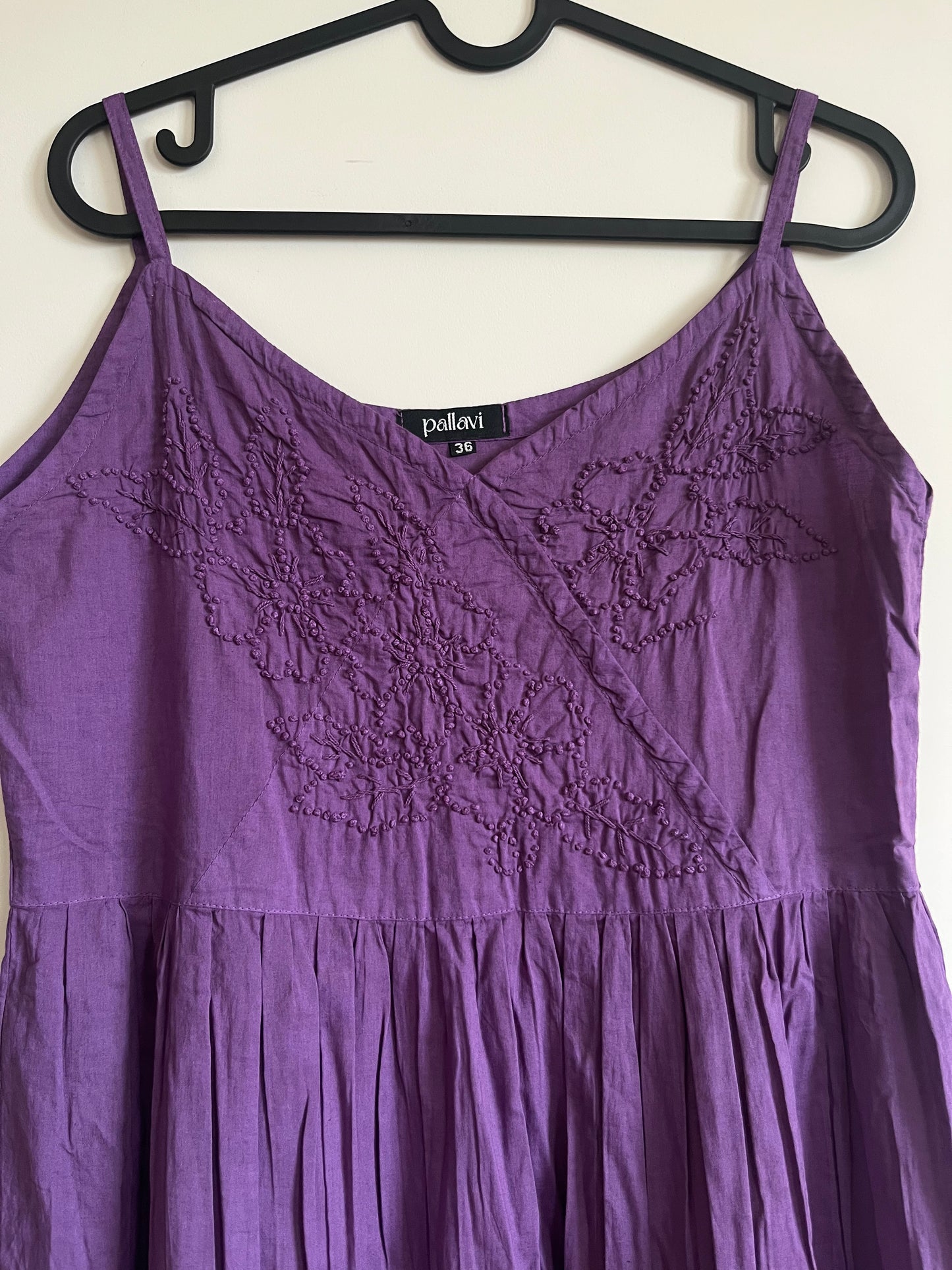 Garden whispers Dress - Dark Lavender