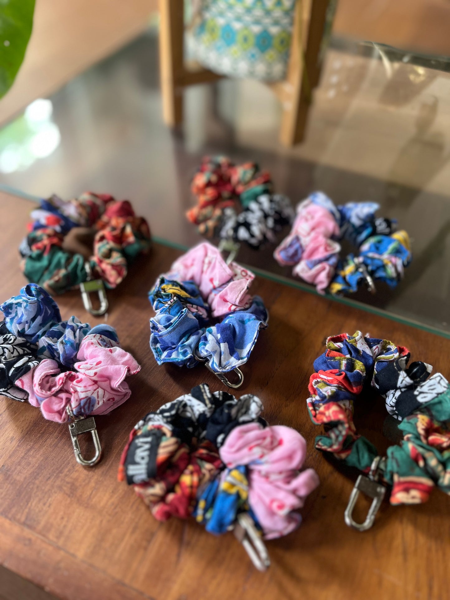 Scrunchy Keychain