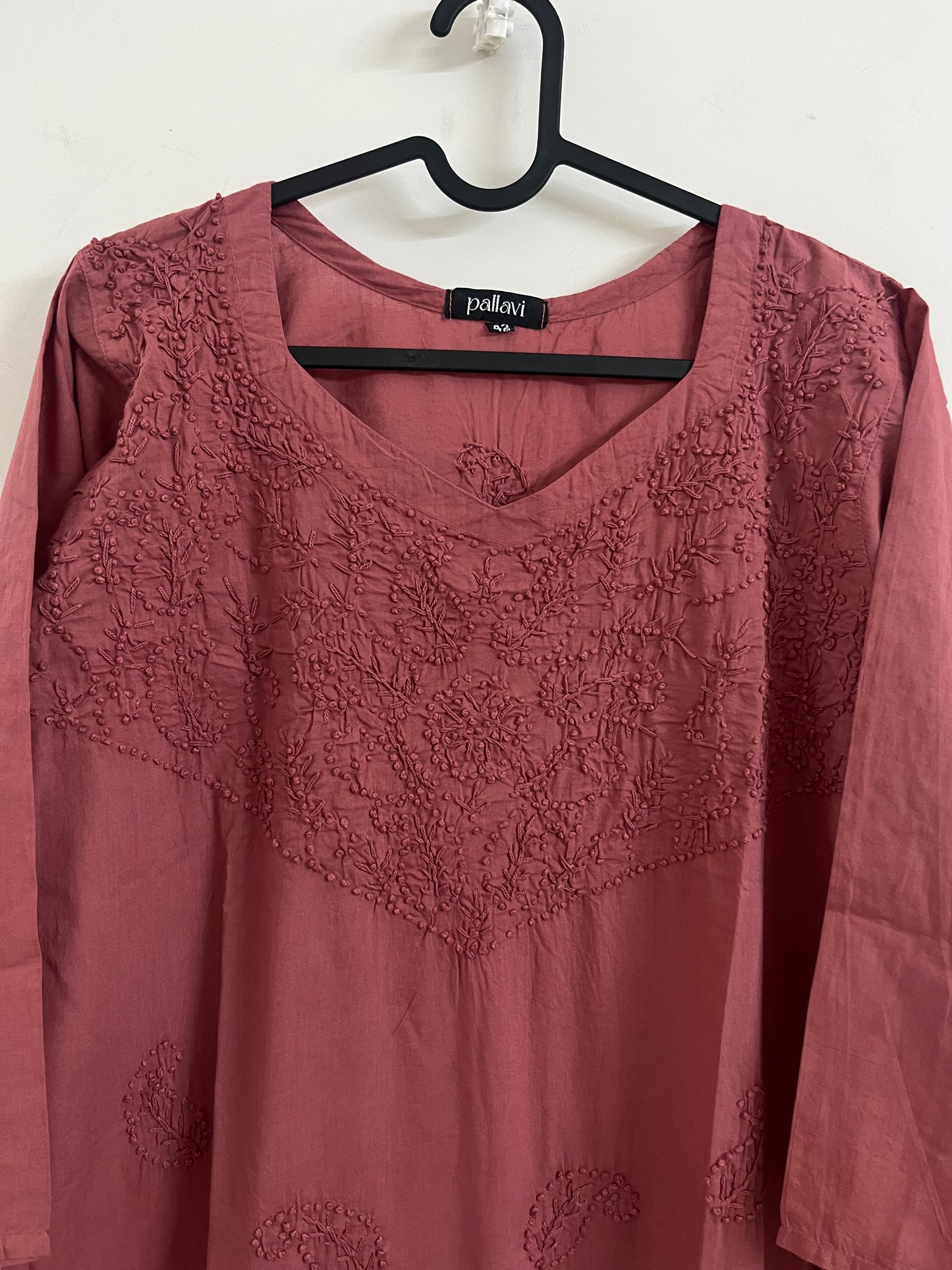 Straight Kurti PRE-ORDER - Brick Red