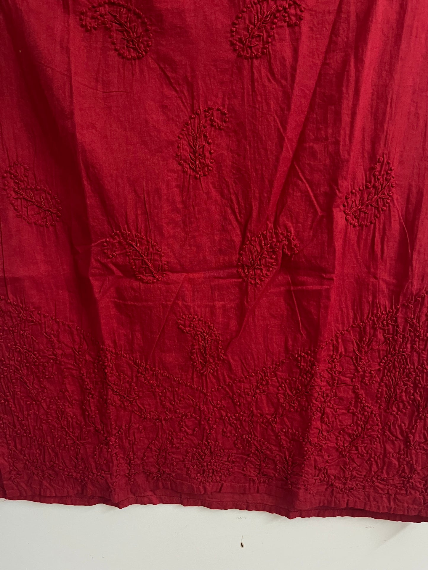 Straight Kurti PRE-ORDER - Red