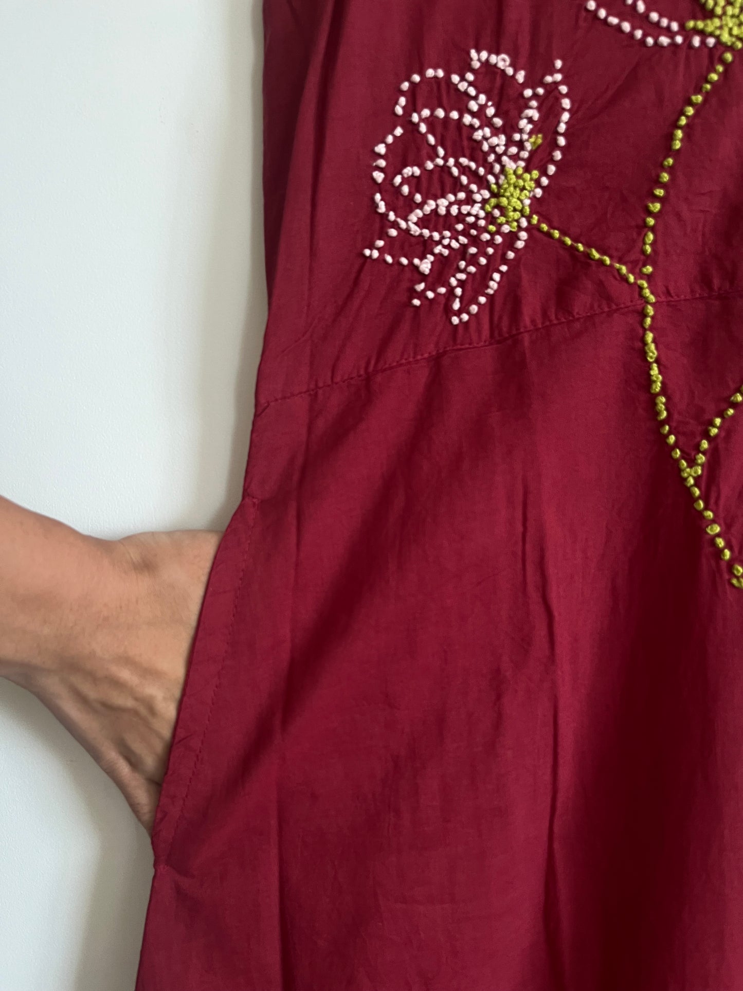 Glow Dress - Maroon