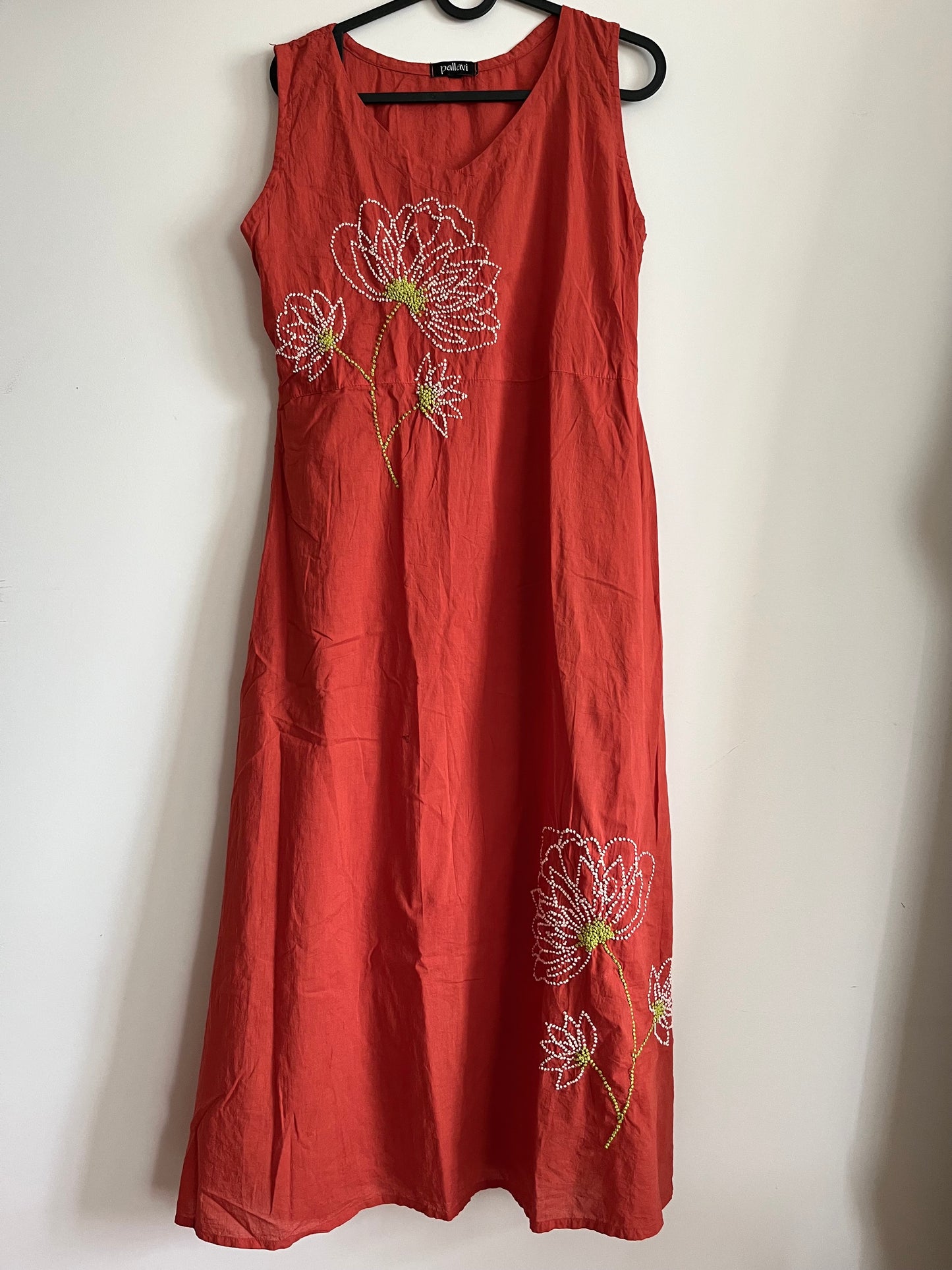 Glow Dress PRE-ORDER - Dark Rust Orange