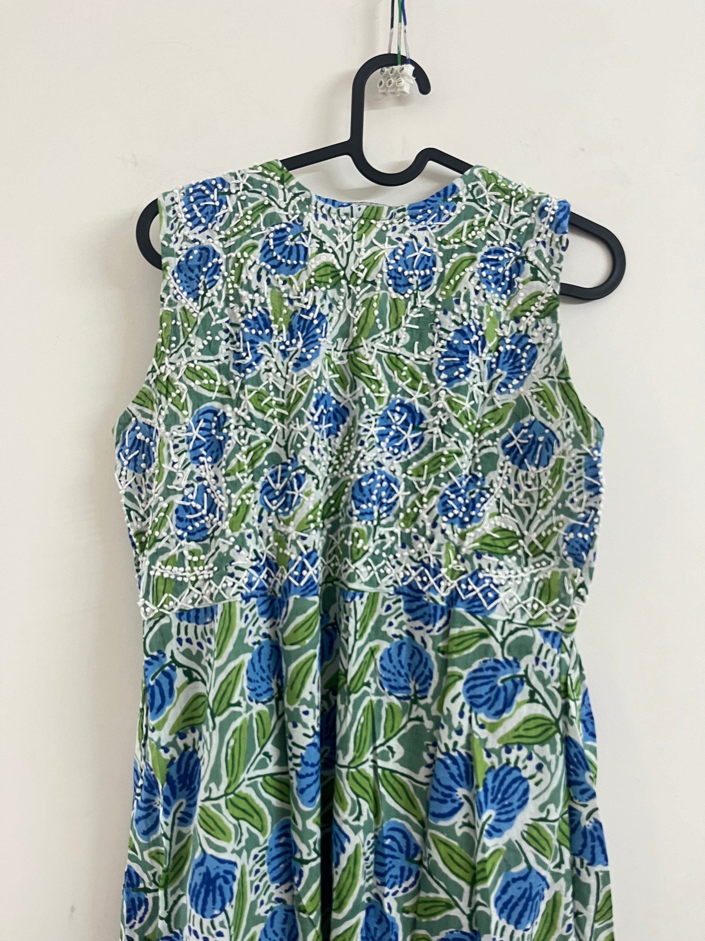 Sleeveless Aliya cut dress (with work on front and back) PRE-ORDER - Olivya
