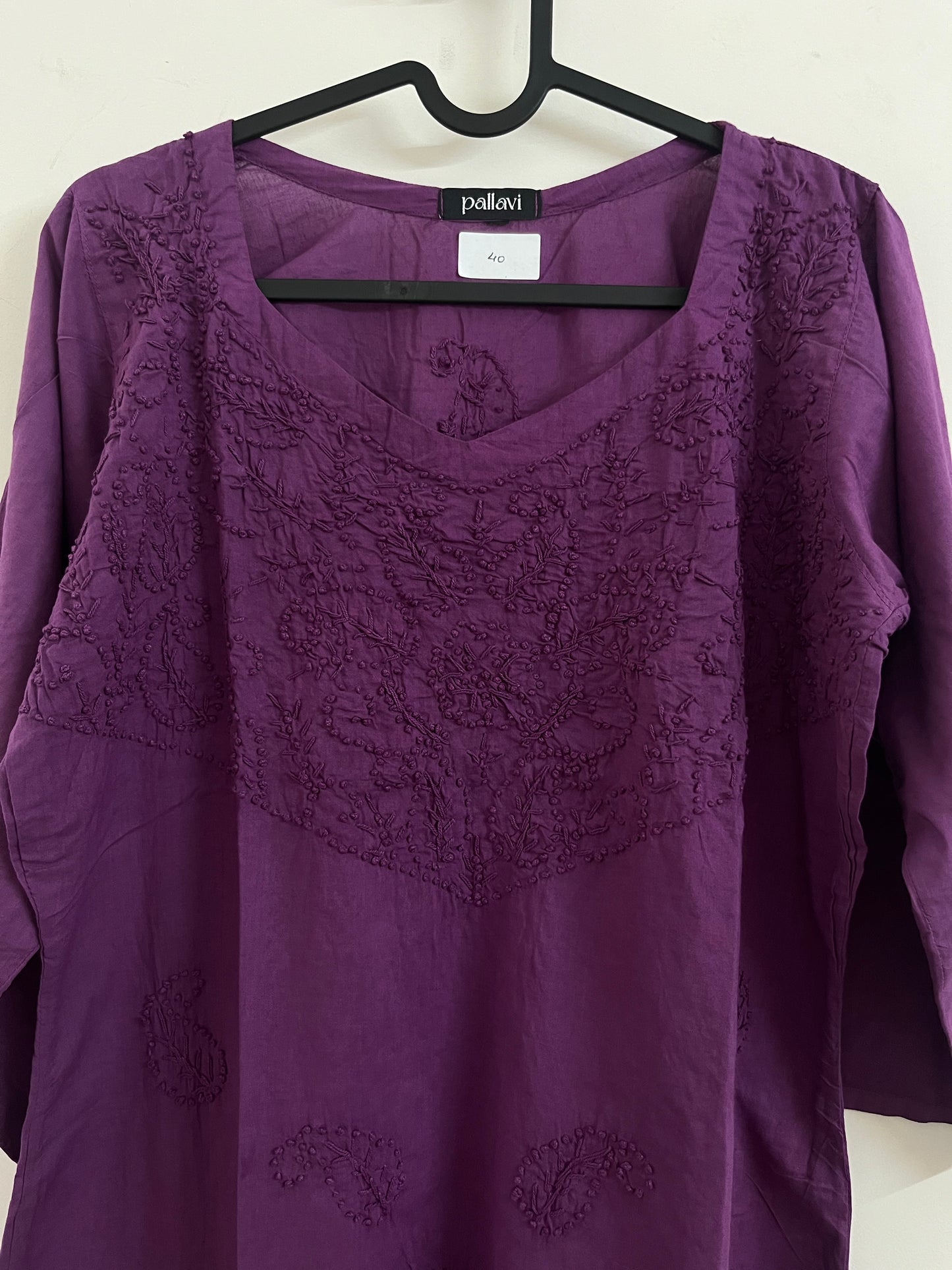 Straight Kurti PRE-ORDER - Purple