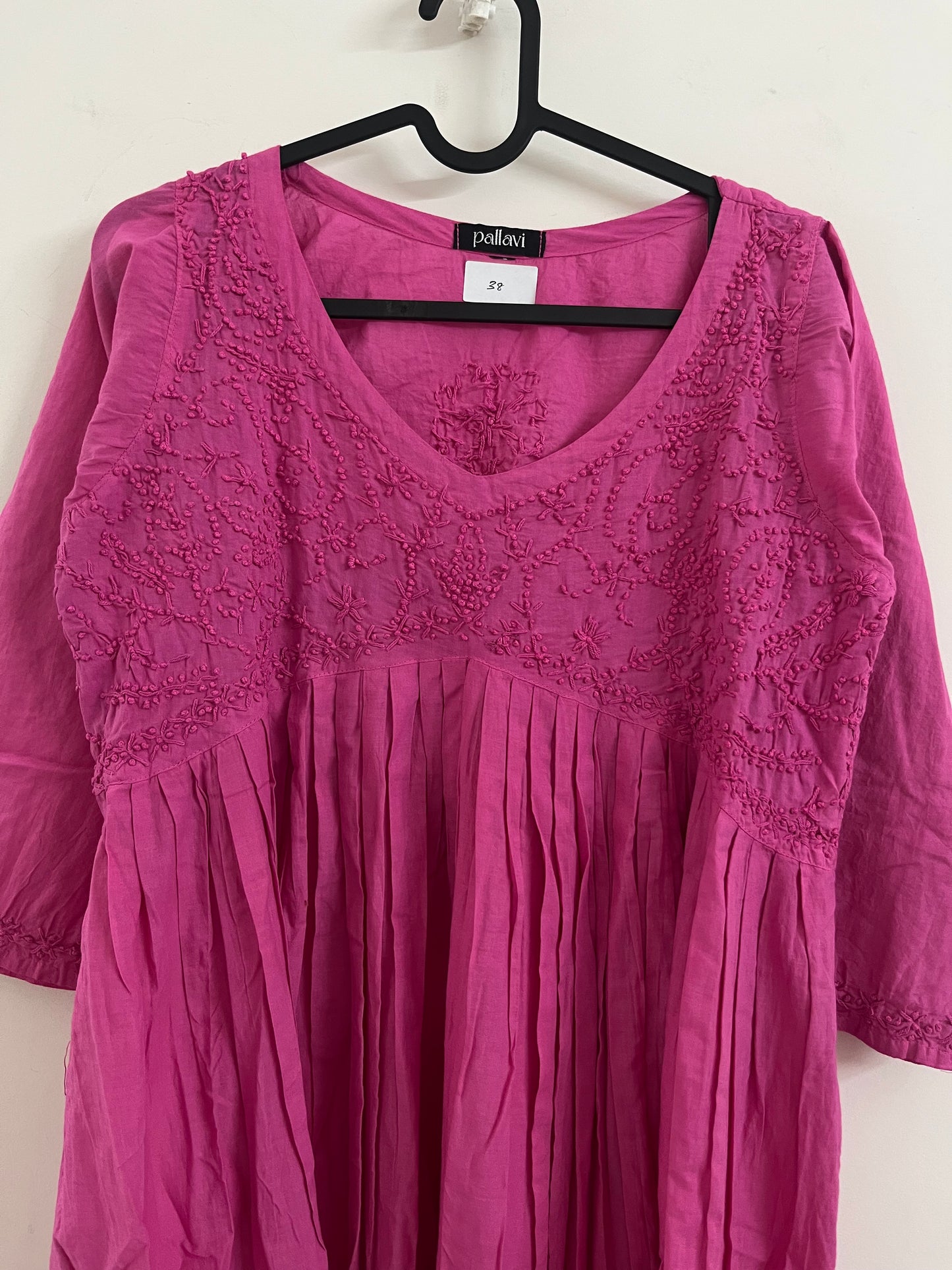 Aliya Cut Dress PRE-ORDER - Hot Pink