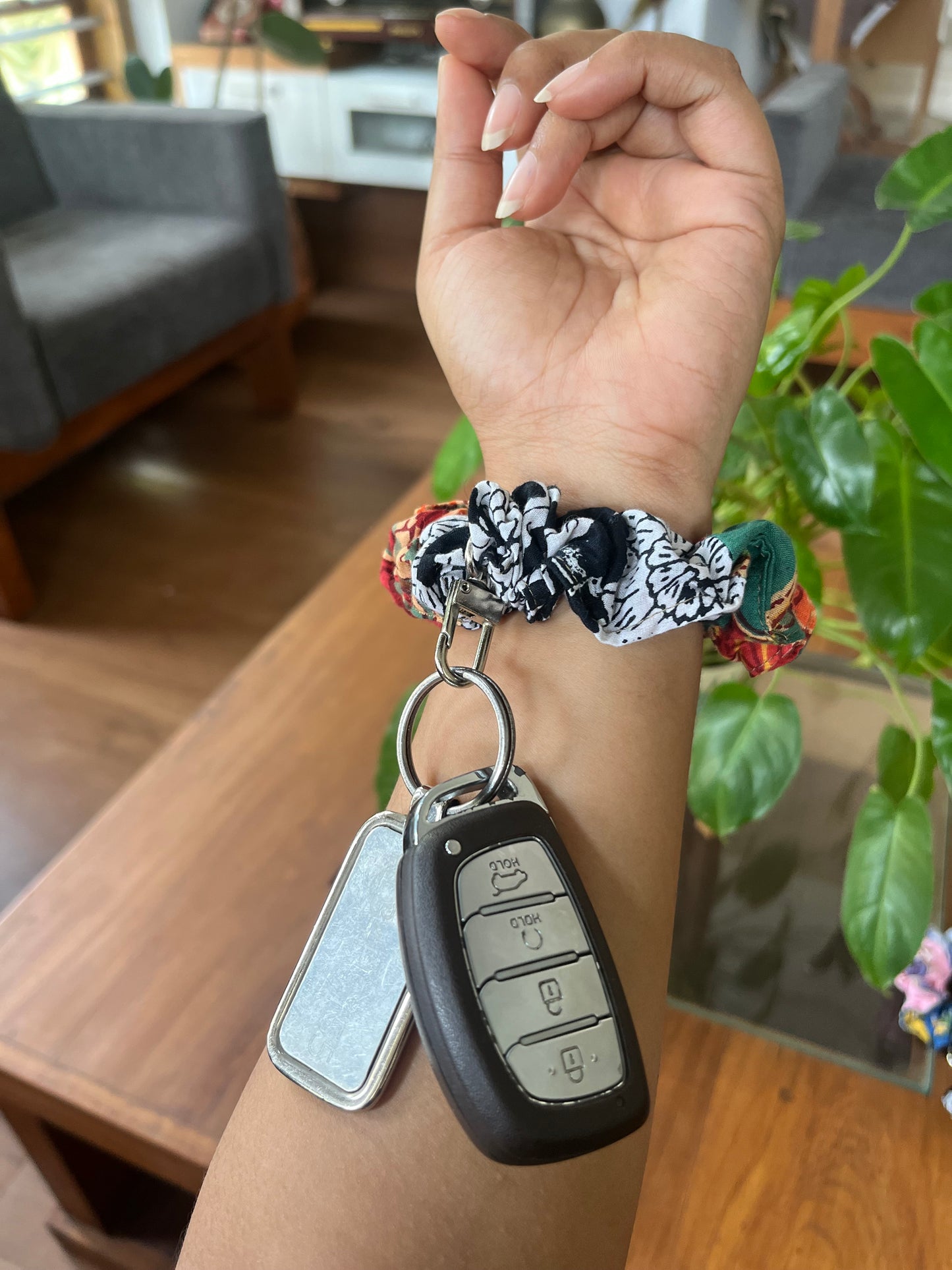Scrunchy Keychain