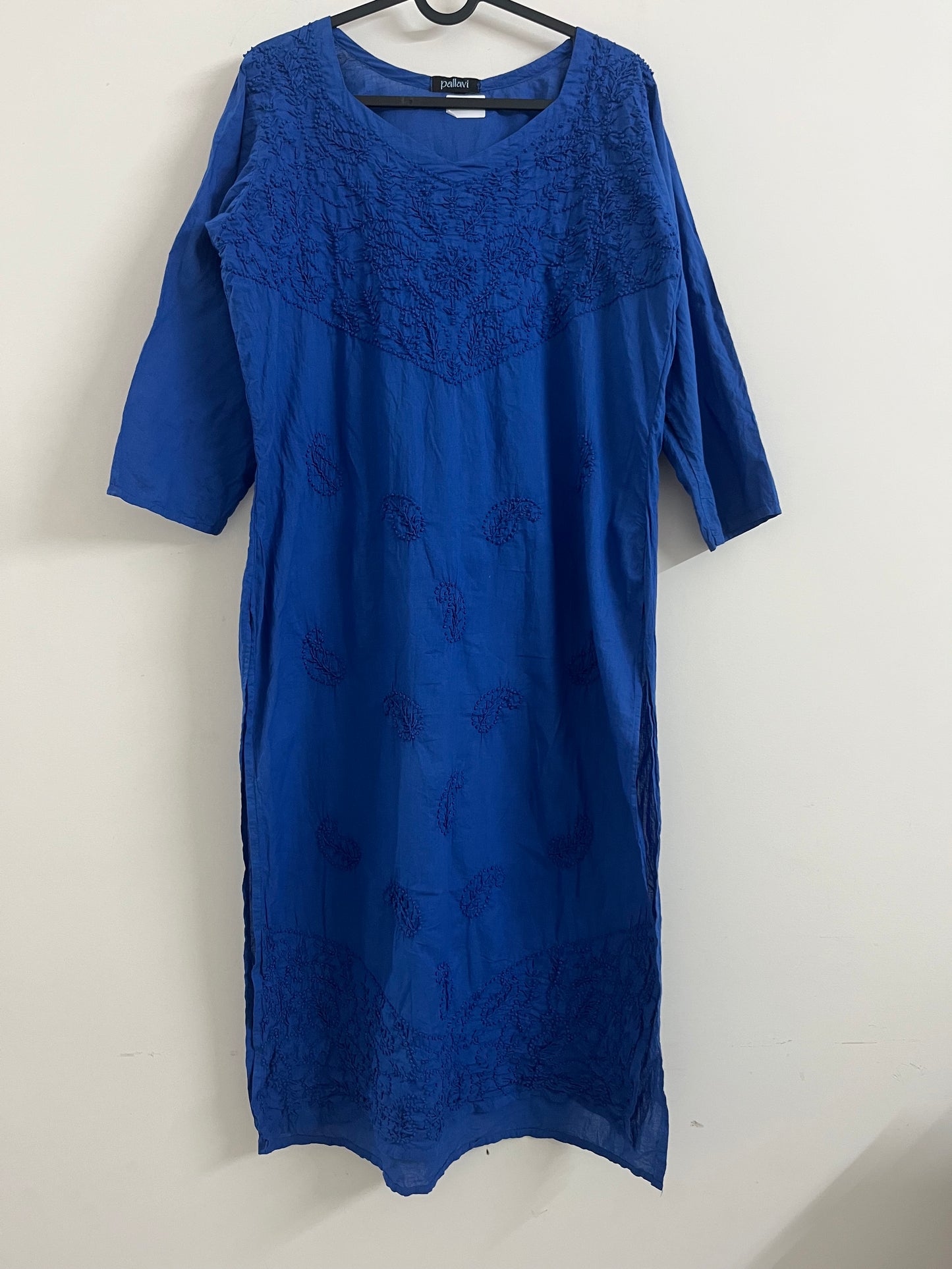 Straight Kurti PRE-ORDER - Royal Blue