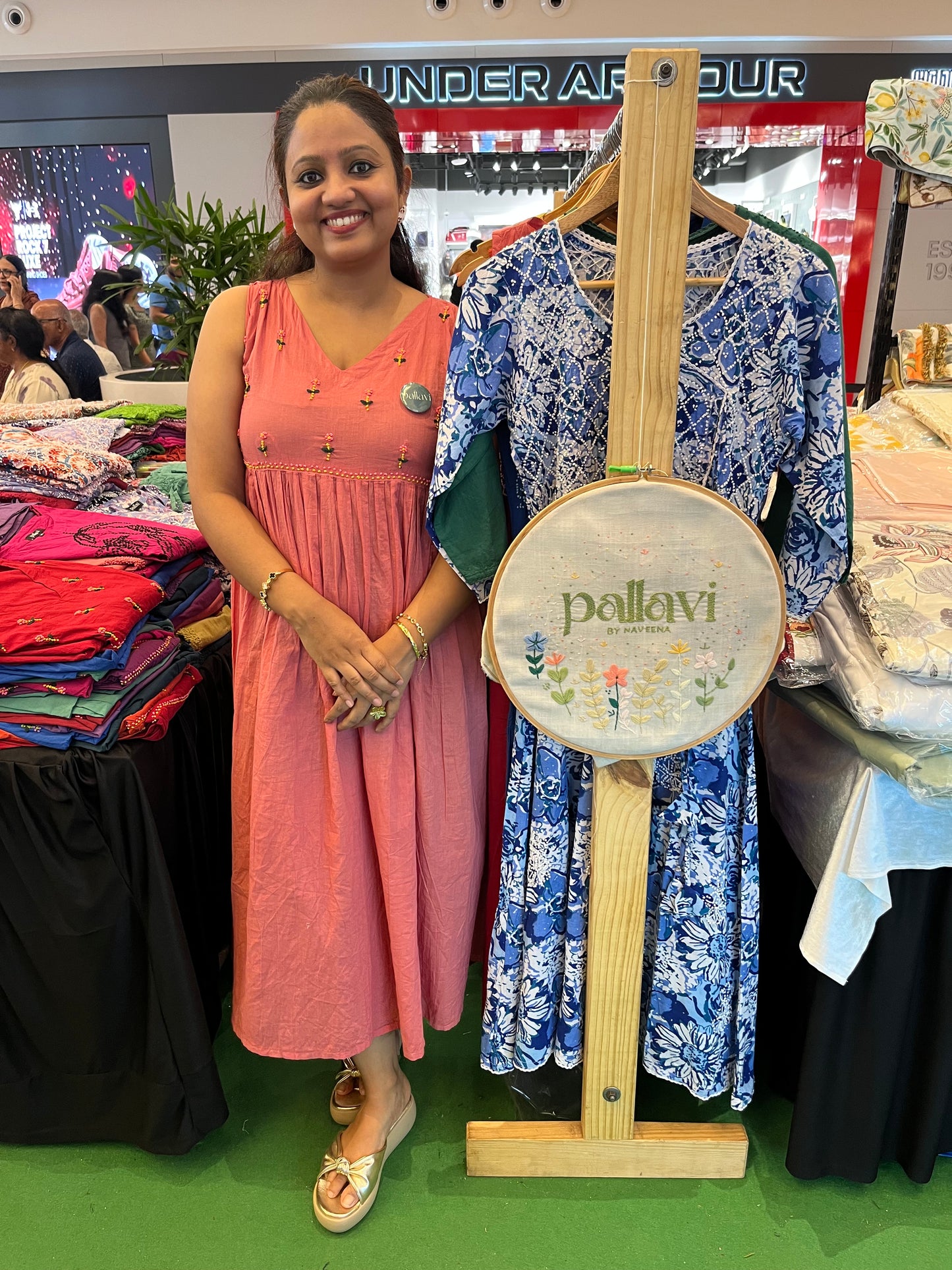 Blush and Bloom Dress PRE-ORDER - Nude Pink