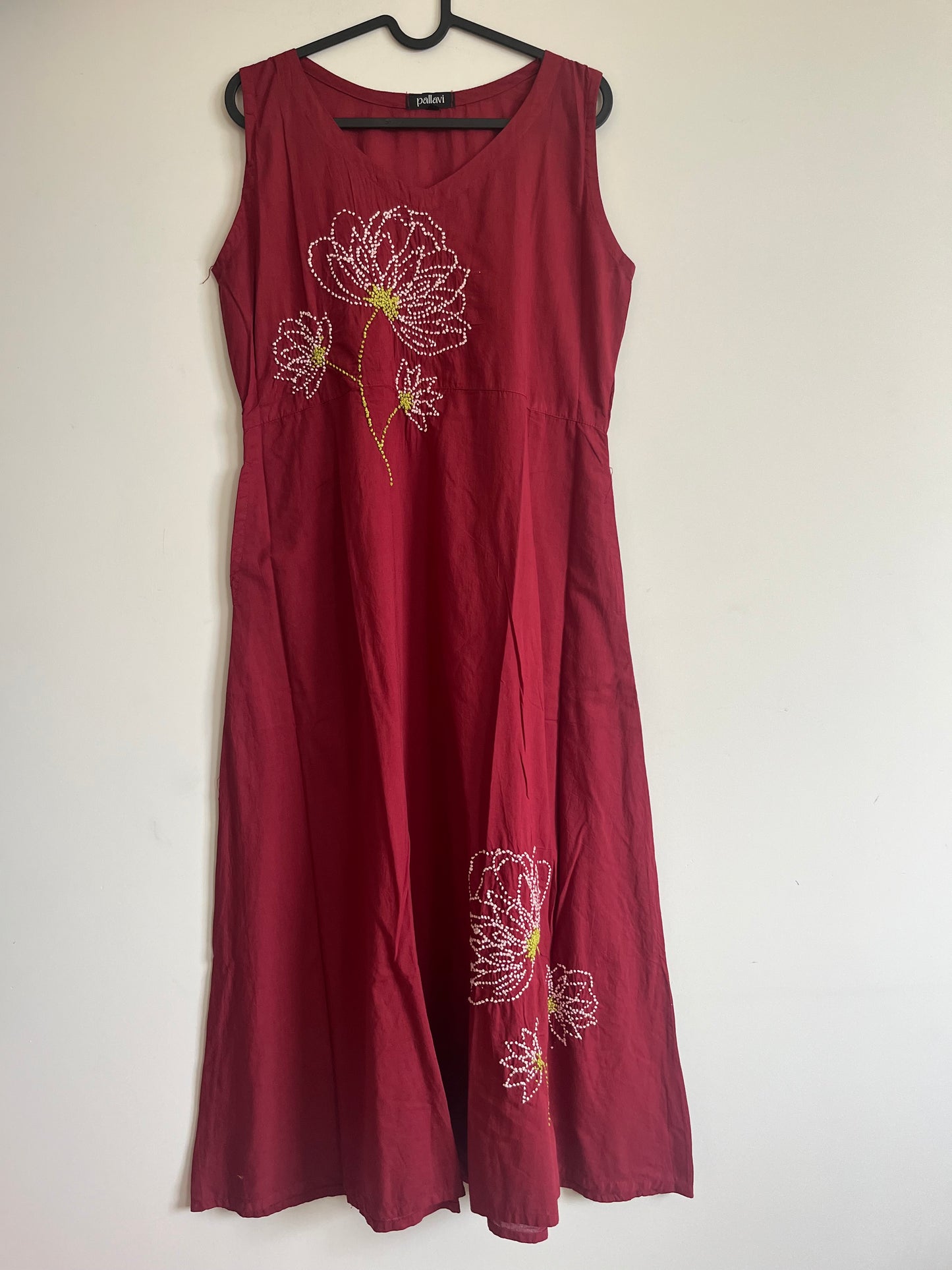 Glow Dress - Maroon