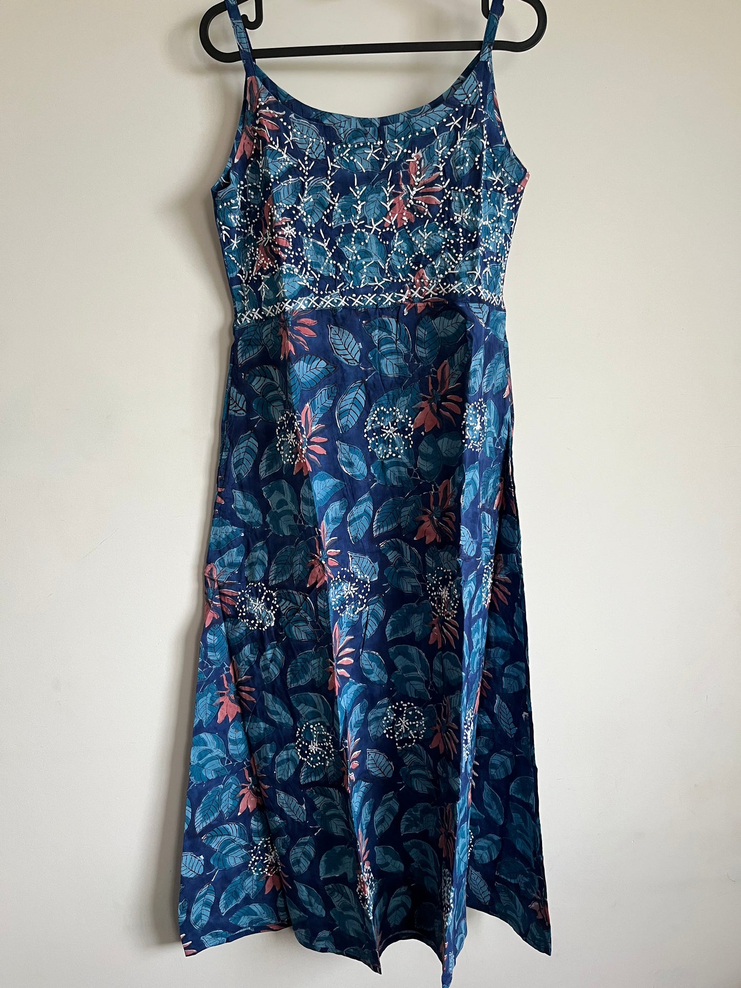 Sleeveless A-line Dress - Neelima