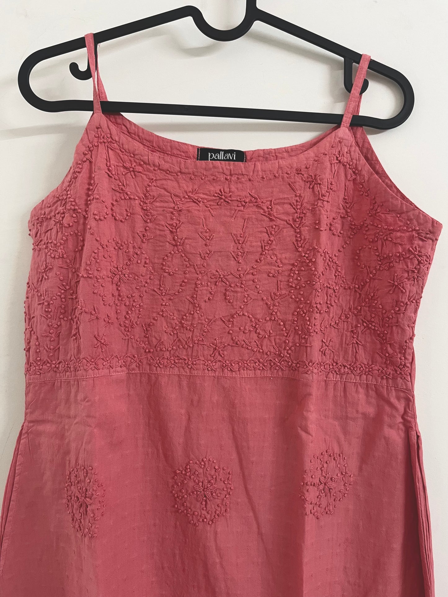 Sleeveless A-line Dress PRE-ORDER - Peach Pink