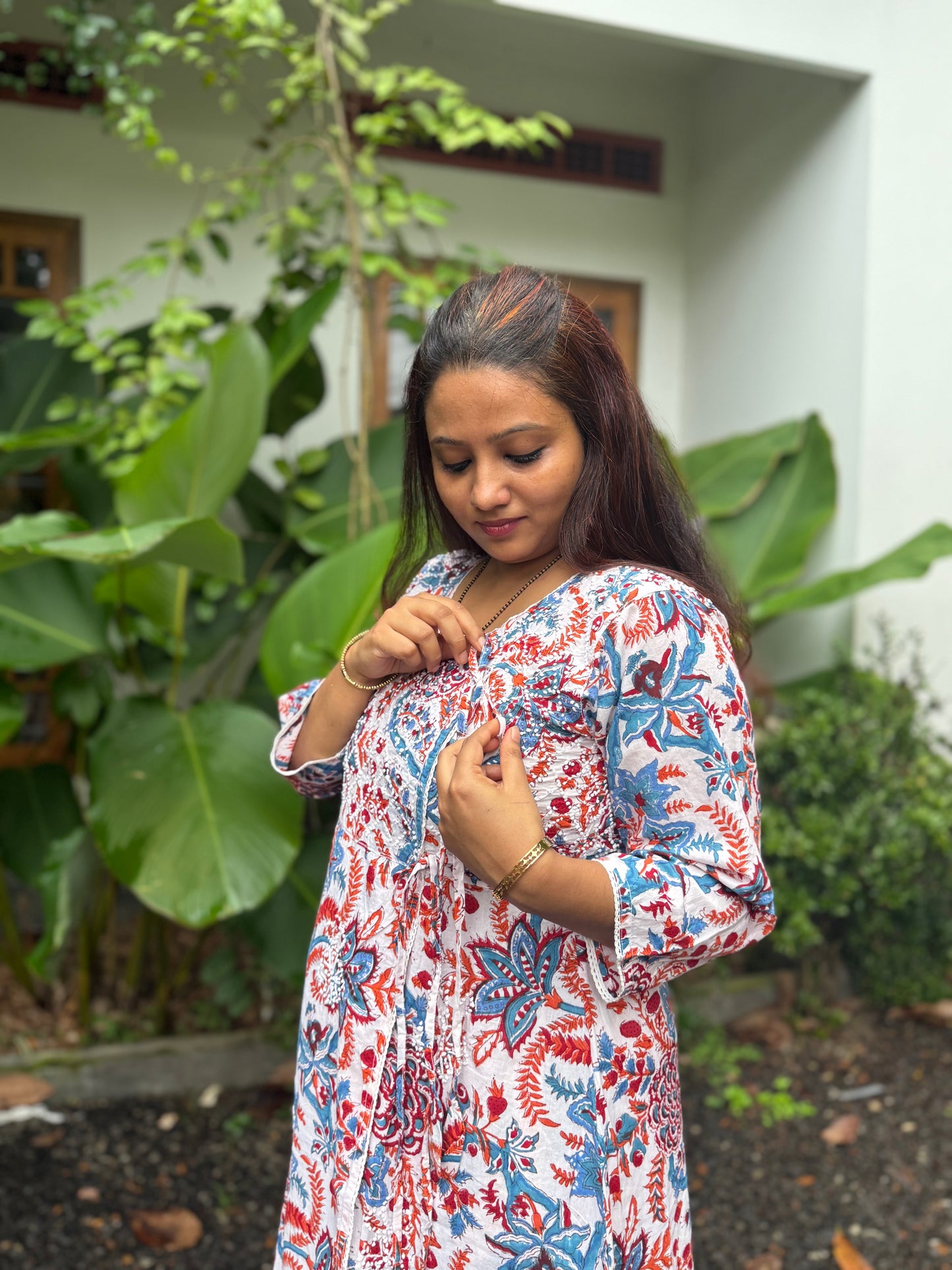 Angrakha Kurti and pant PRE-ORDER - Rangoli