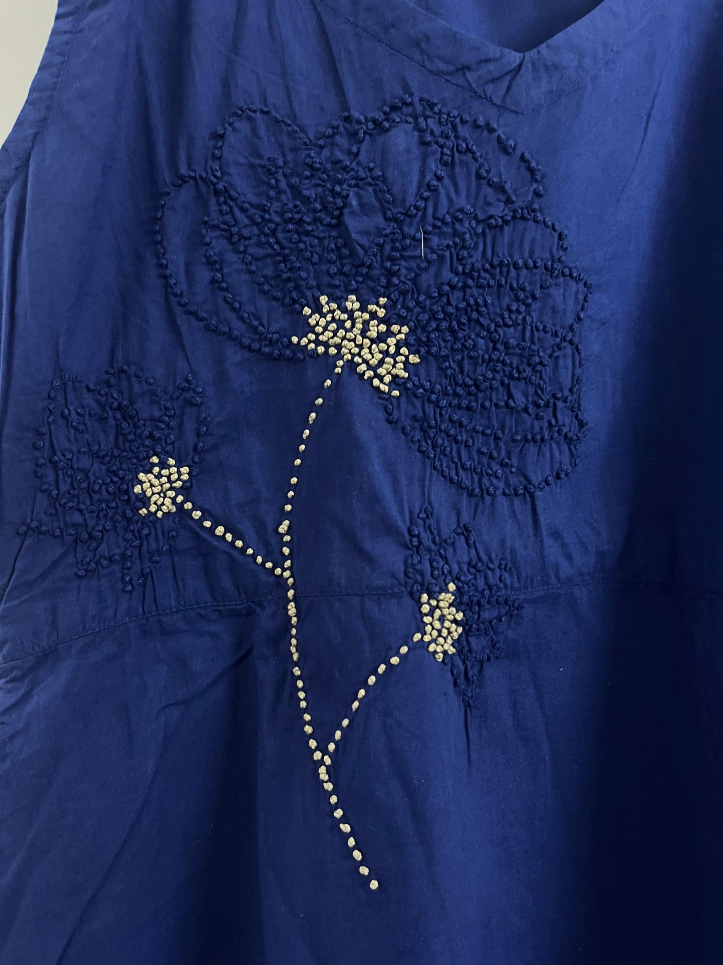 Sleeveless A-line Dress PRE-ORDER - Navy Blue