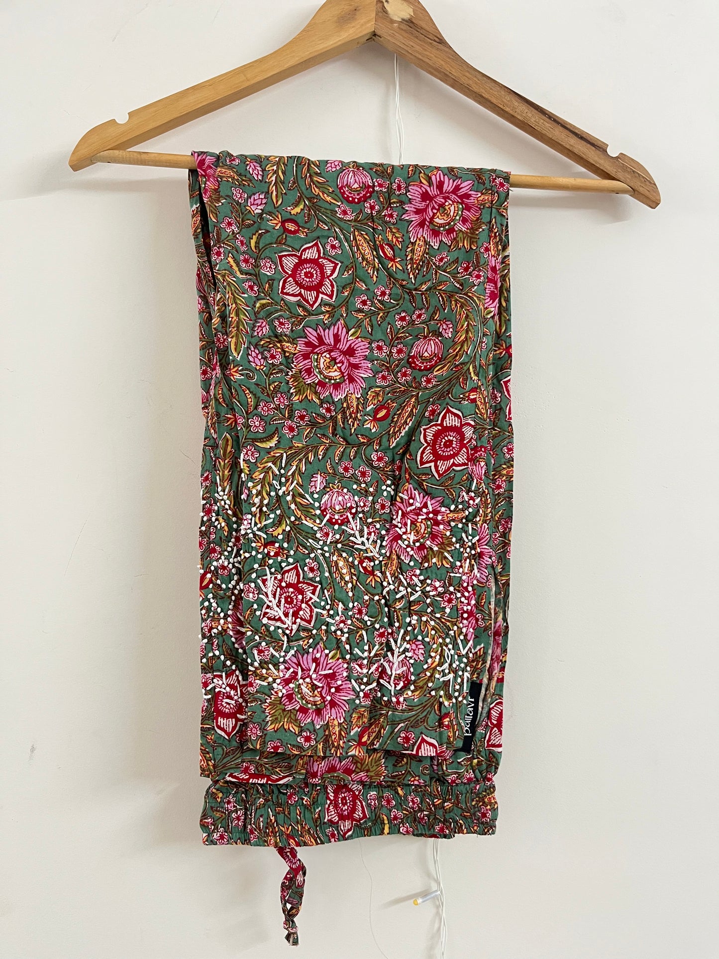Printed Pants PRE-ORDER - Floral Lyla Green