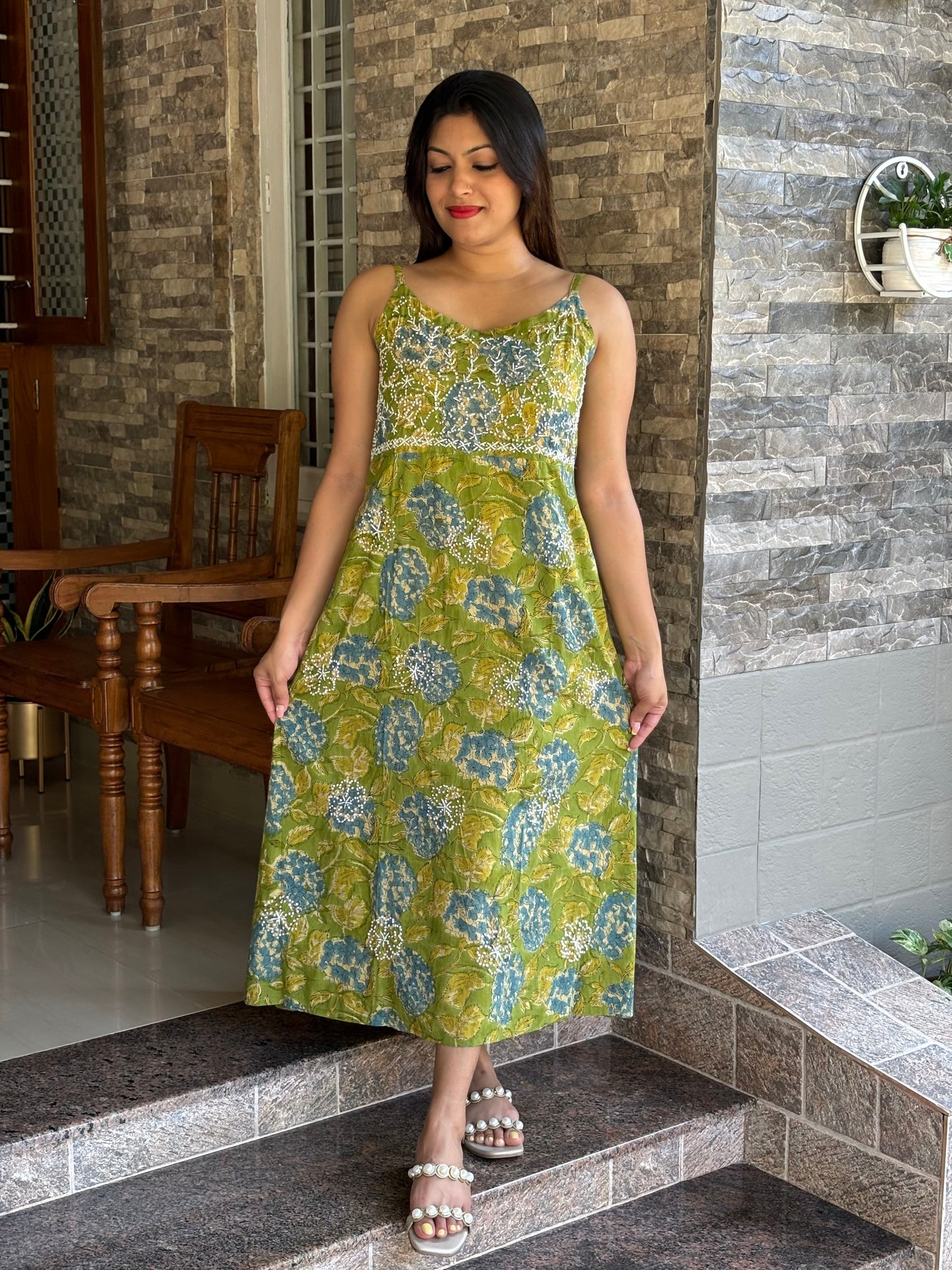 Sleeveless A-line Dress PRE-ORDER - Bluebelle