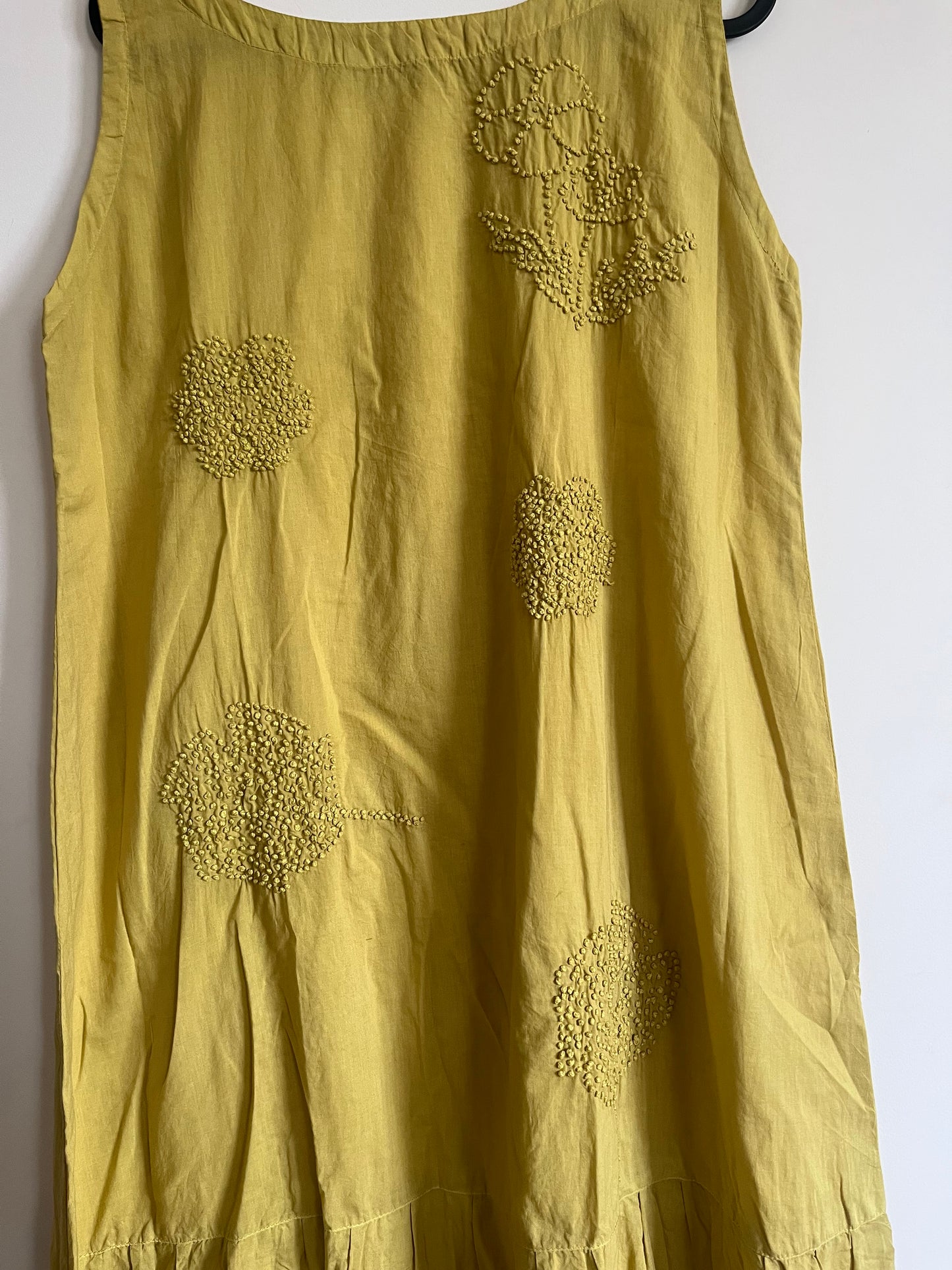 Dandelion Dress - Lime Yellow