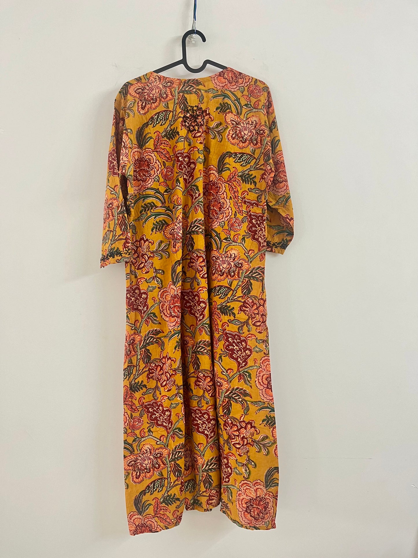 Aliya Cut Dress PRE-ORDER - Floral Yellow Red