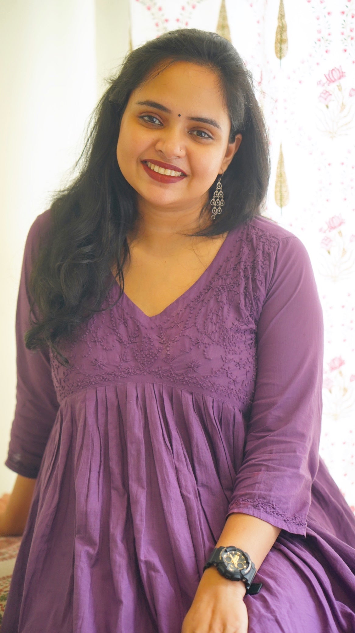 Aliya Cut Dress PRE-ORDER - Amethyst